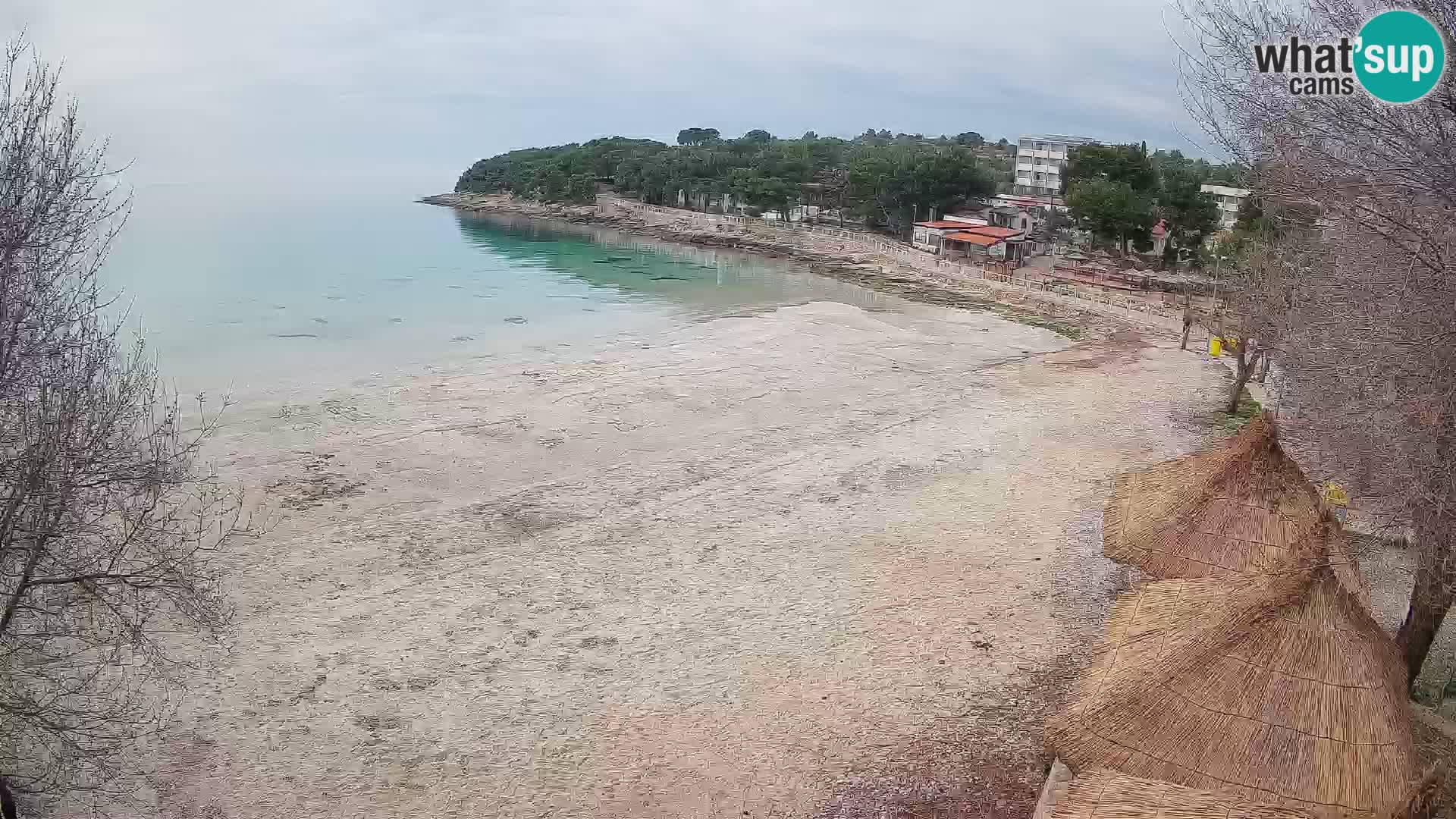 Plaža Slanica Murter – web kamera