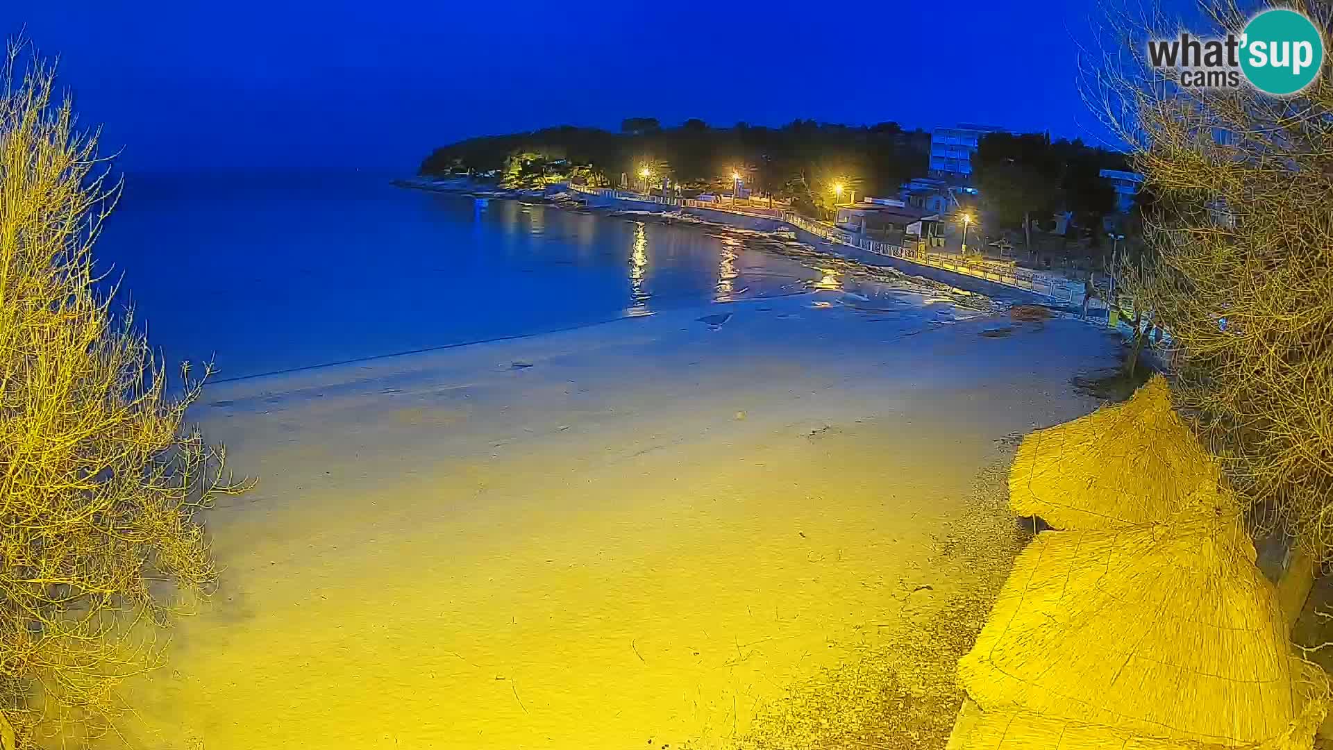 Plaža Slanica Murter – kamera v živo