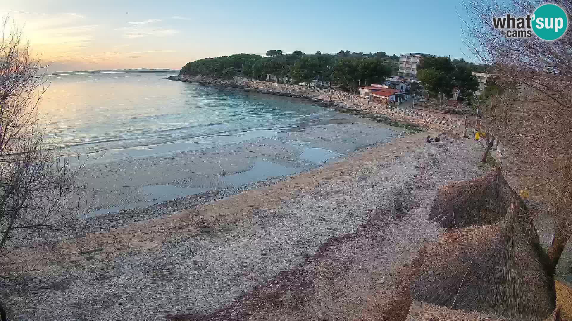 Strand Slanica Murter – webcam