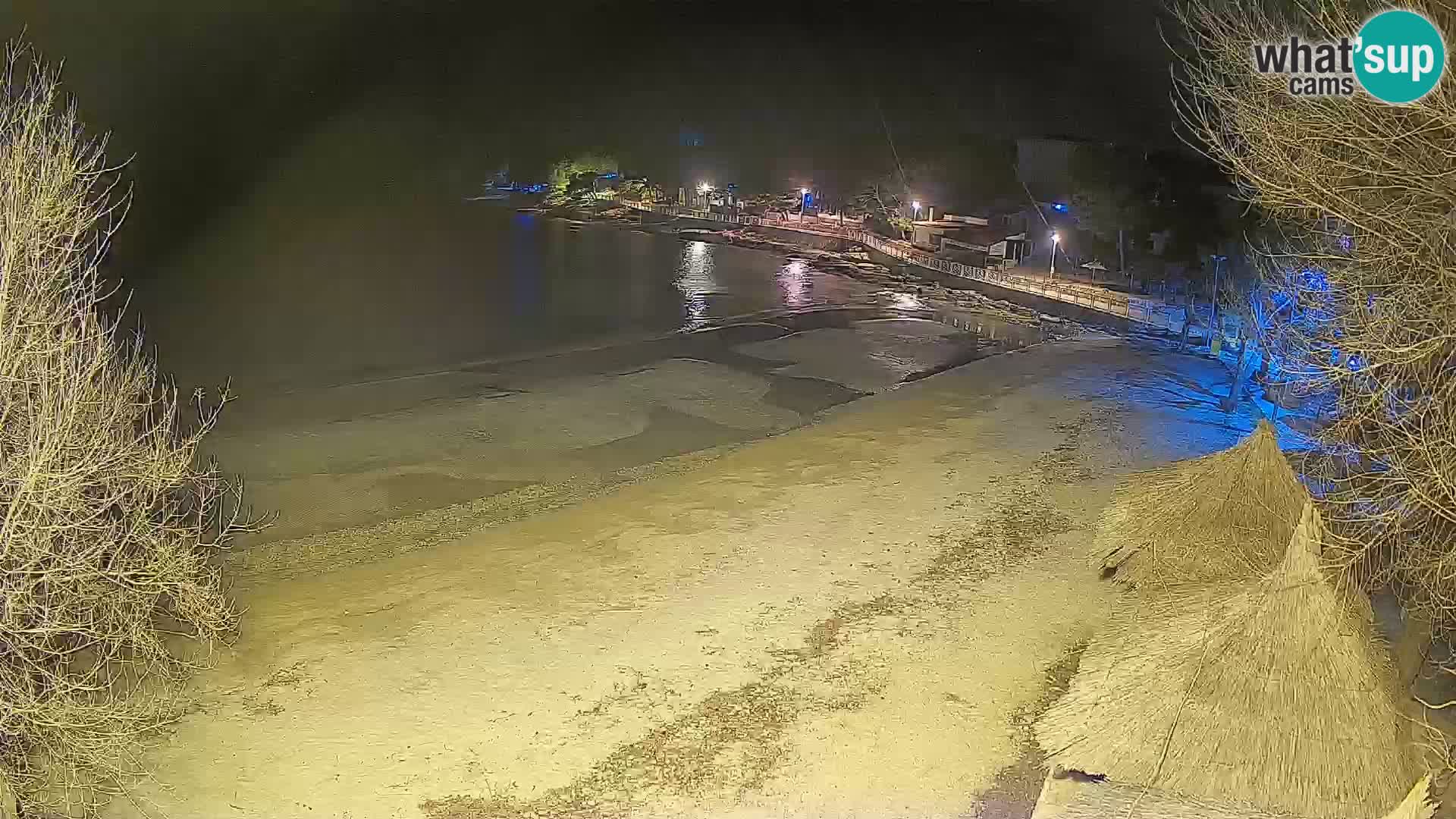 Plaža Slanica Murter – web kamera