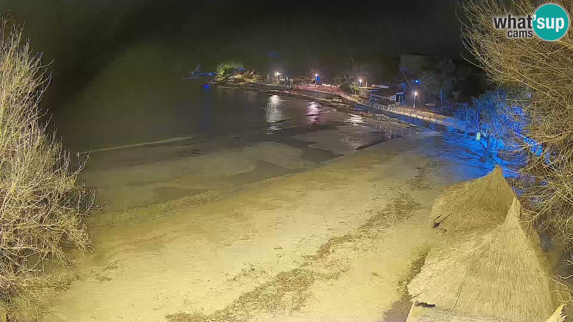 Plaža Slanica Murter – web kamera