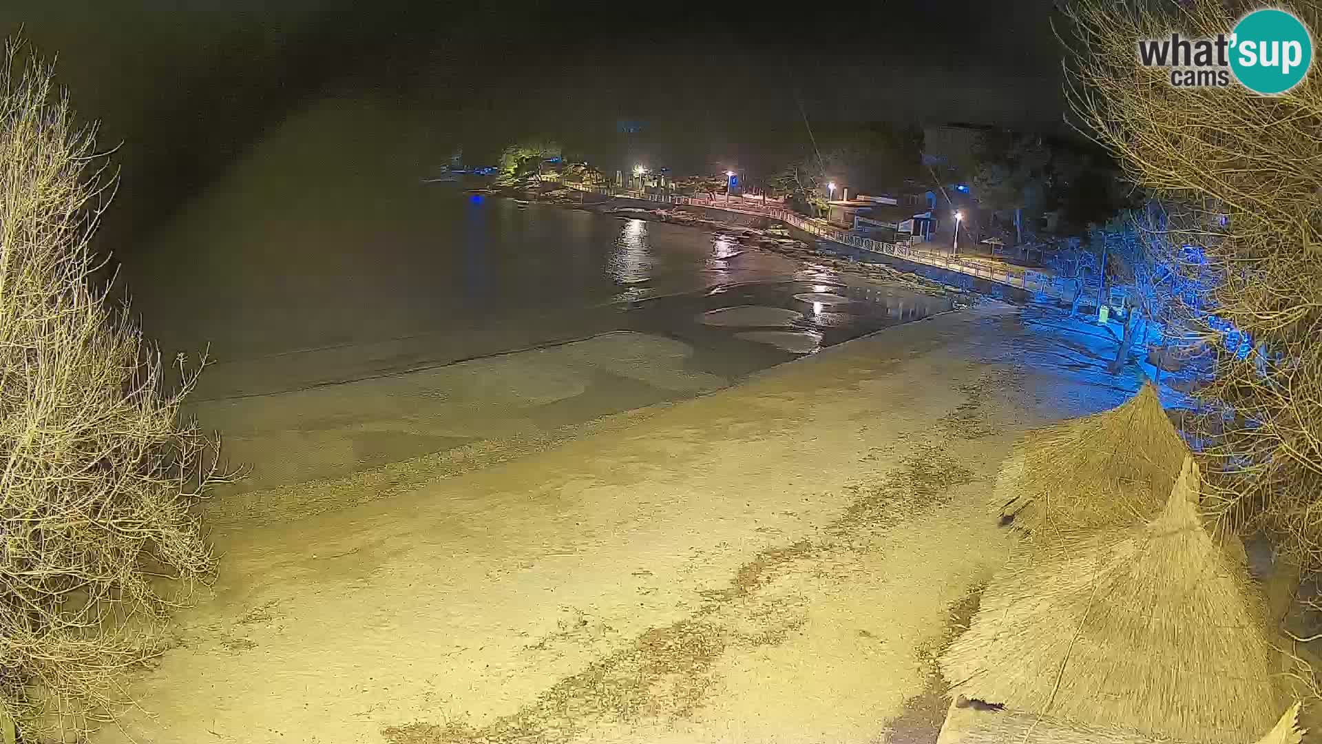 Strand Slanica Murter – webcam