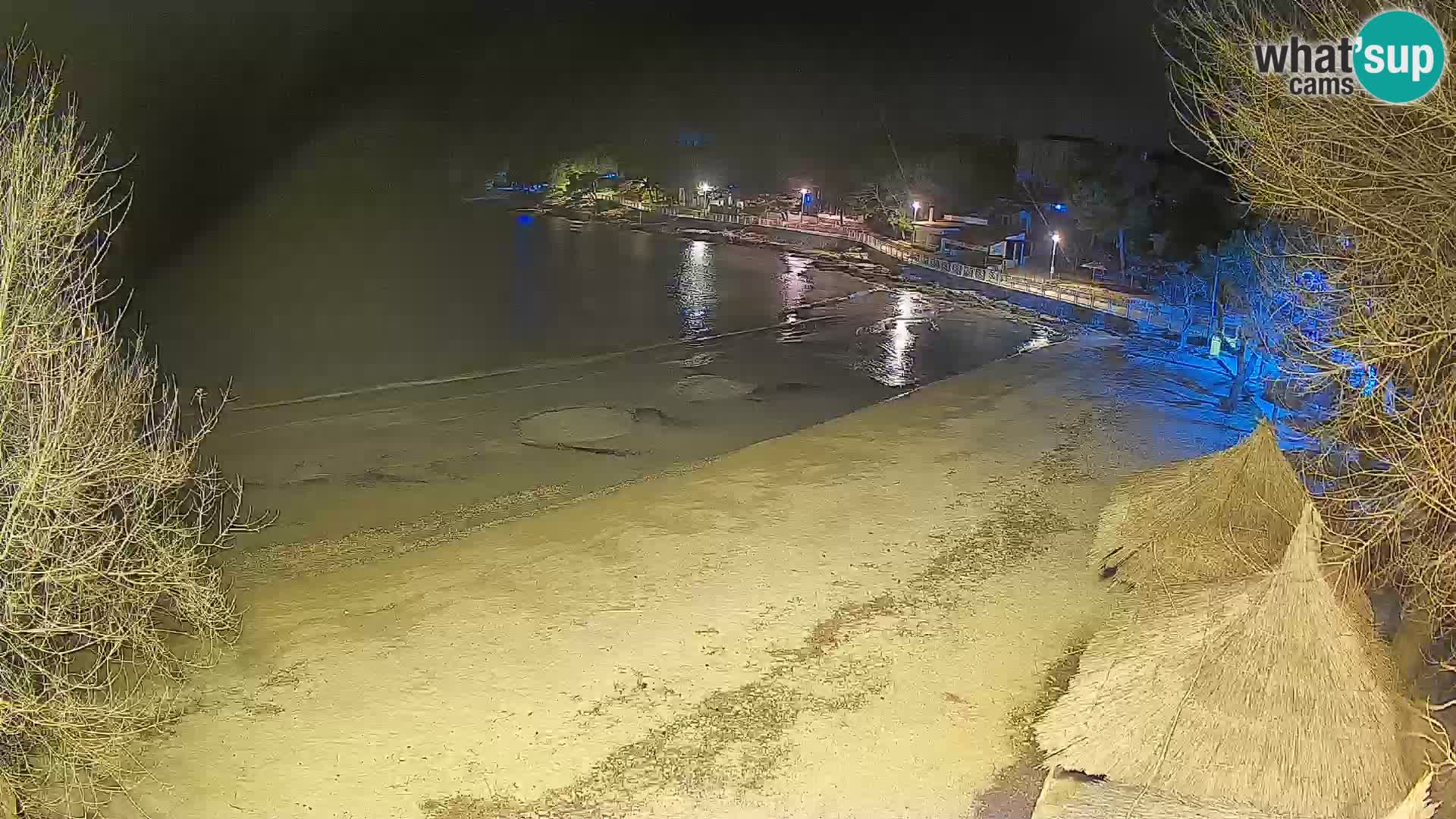 Strand Slanica Murter – webcam
