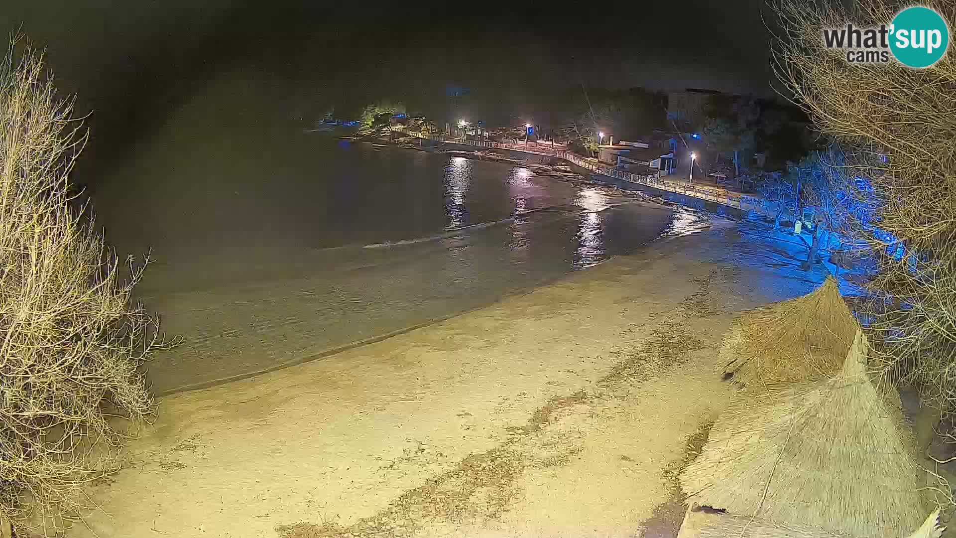 Strand Slanica Murter – webcam