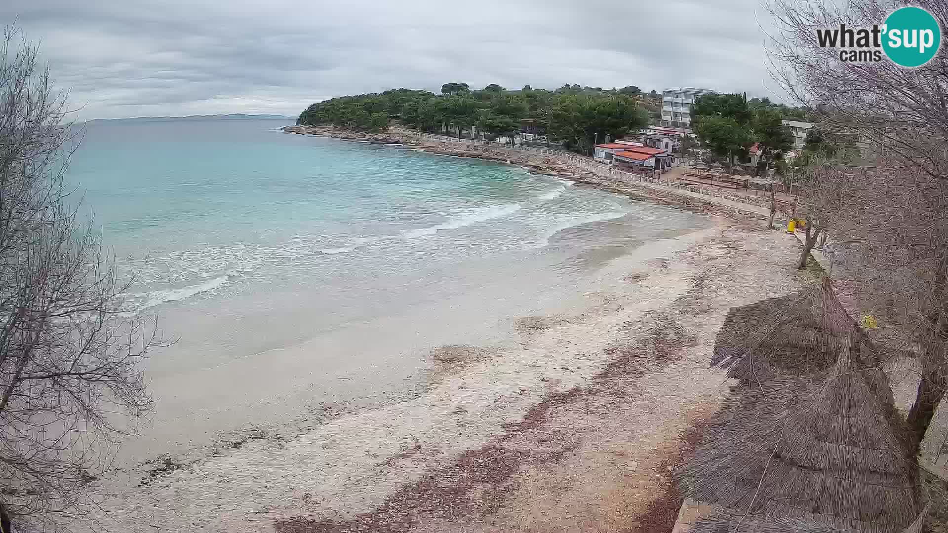 Plaža Slanica Murter – web kamera
