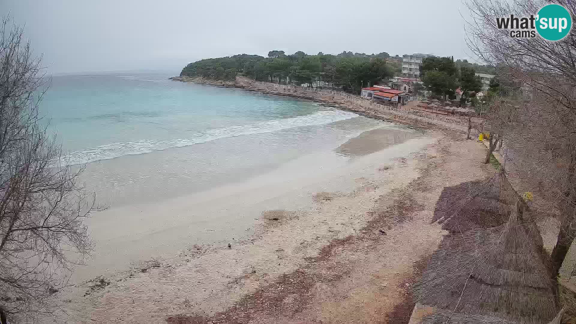 Plaža Slanica Murter – web kamera
