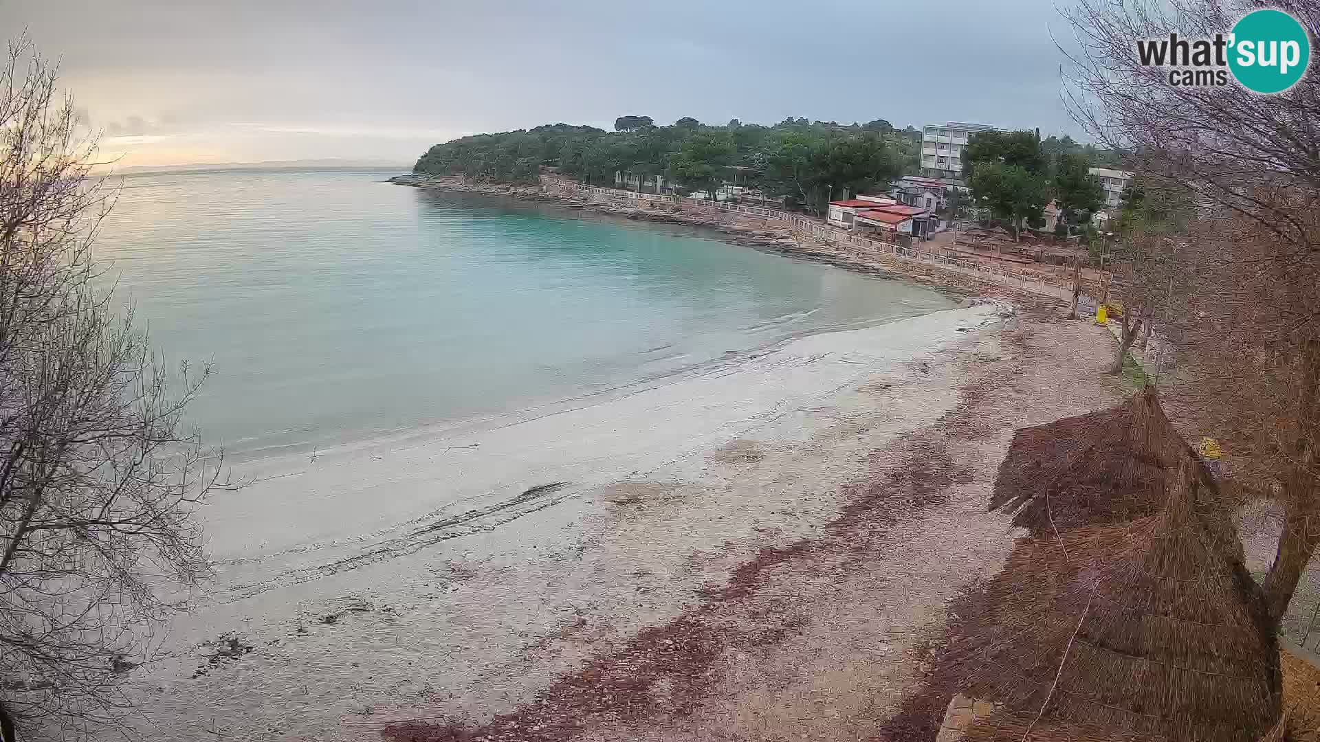 Strand Slanica Murter – webcam