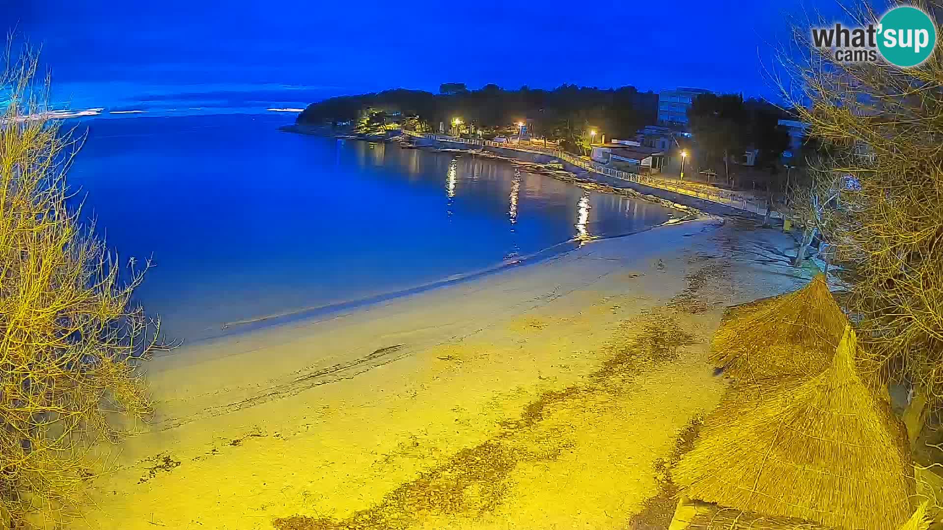 Strand Slanica Murter – webcam
