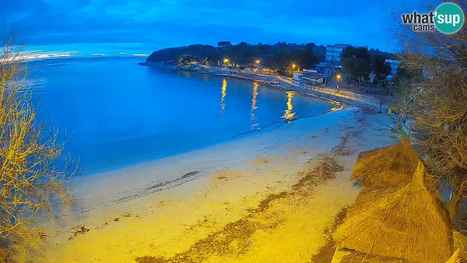 Strand Slanica Murter – webcam