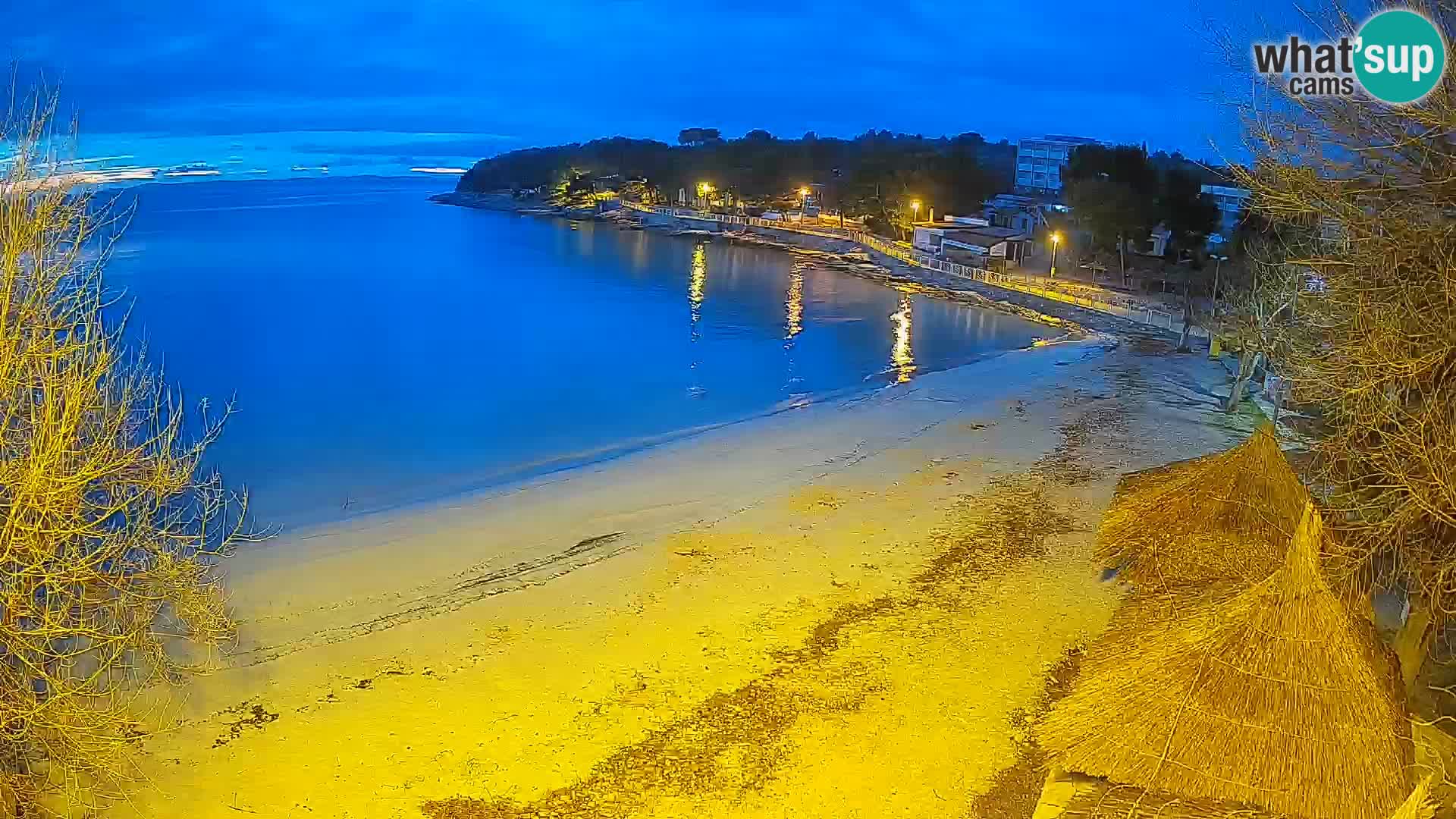 Strand Slanica Murter – webcam