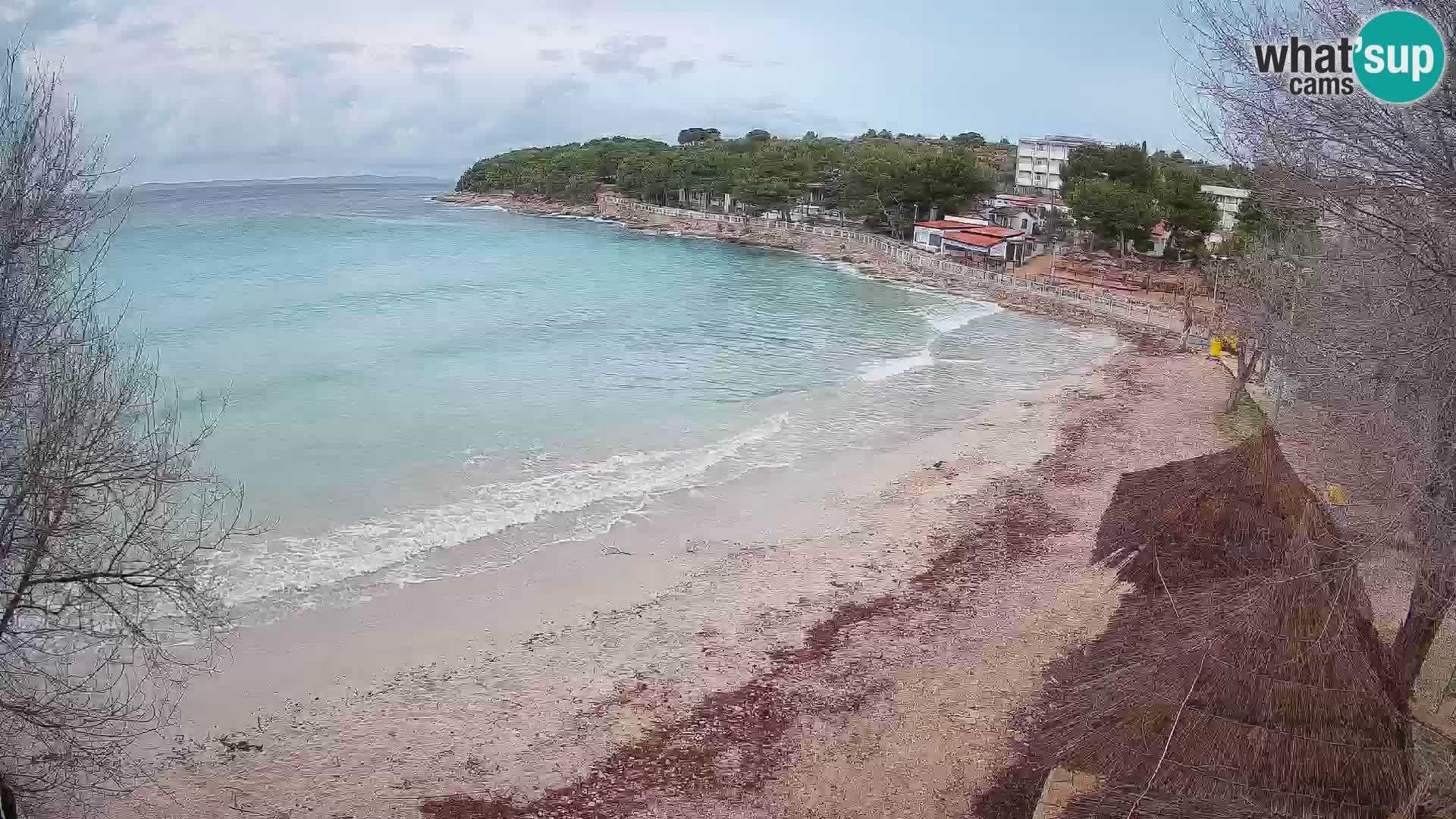 Strand Slanica Murter – webcam