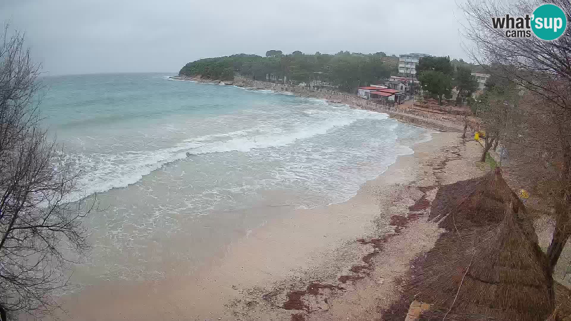 Strand Slanica Murter – webcam