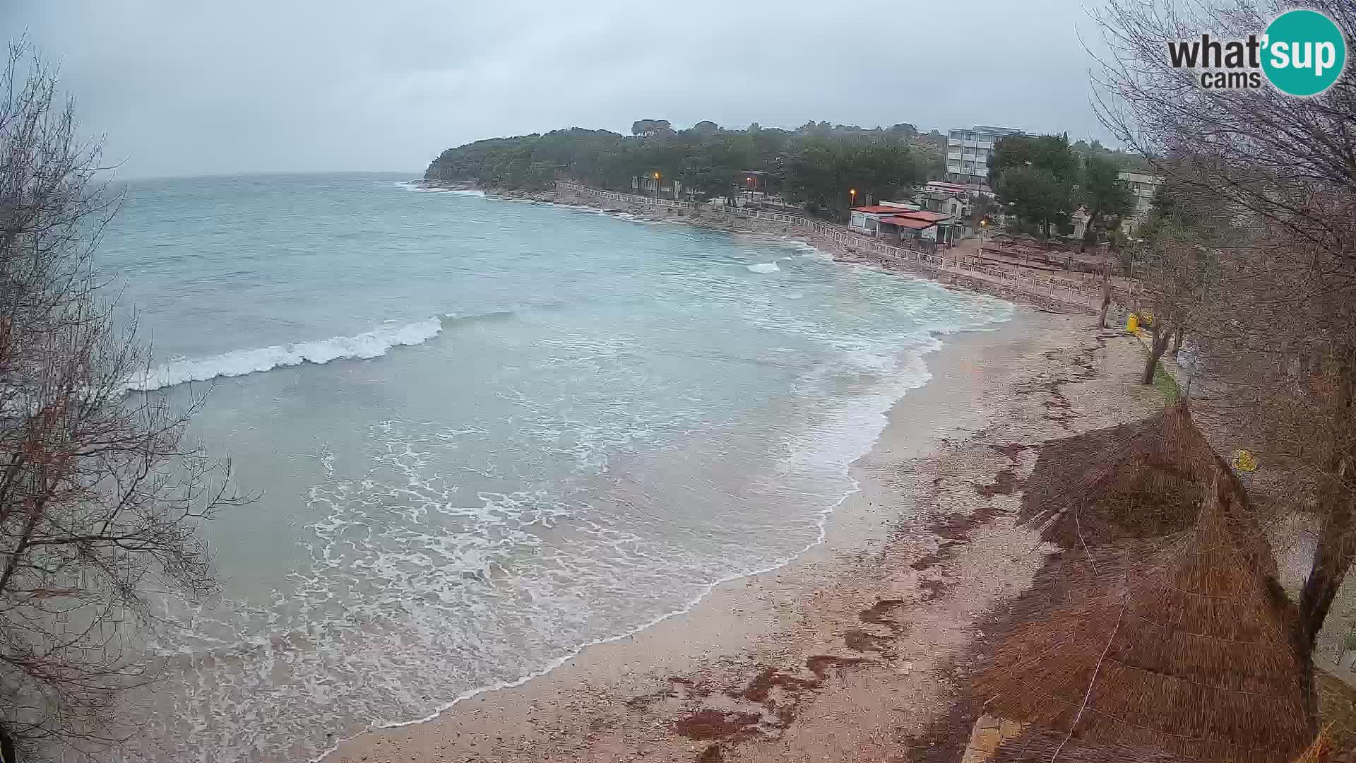 Strand Slanica Murter – webcam