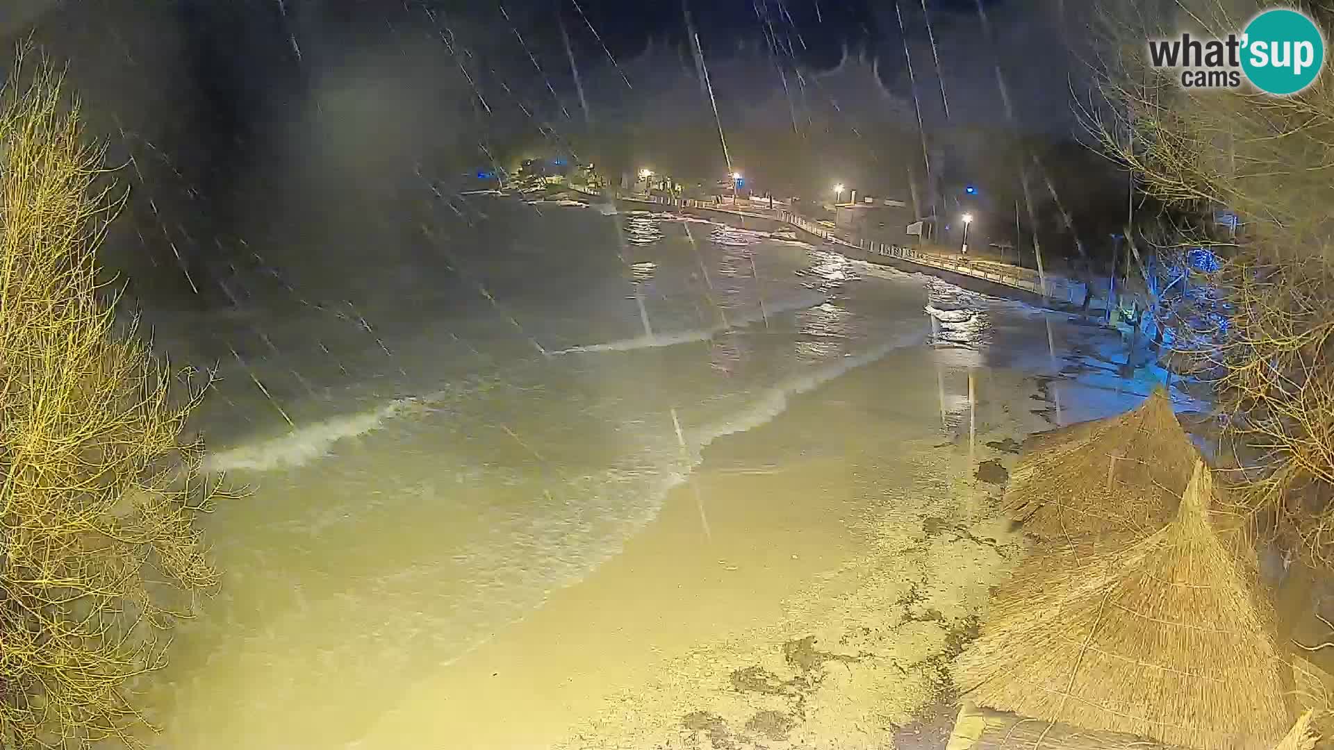 Strand Slanica Murter – webcam