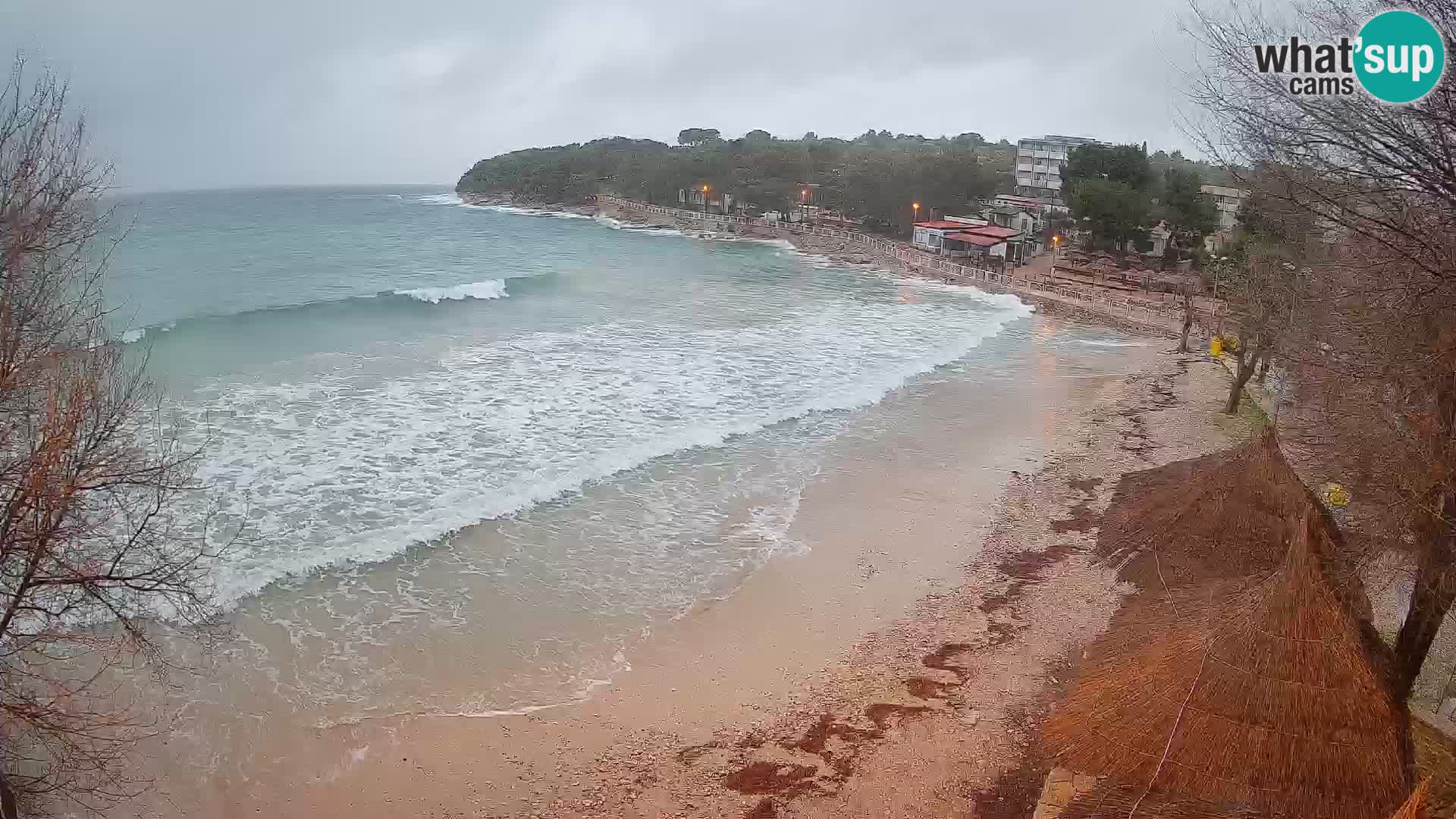 Strand Slanica Murter – webcam