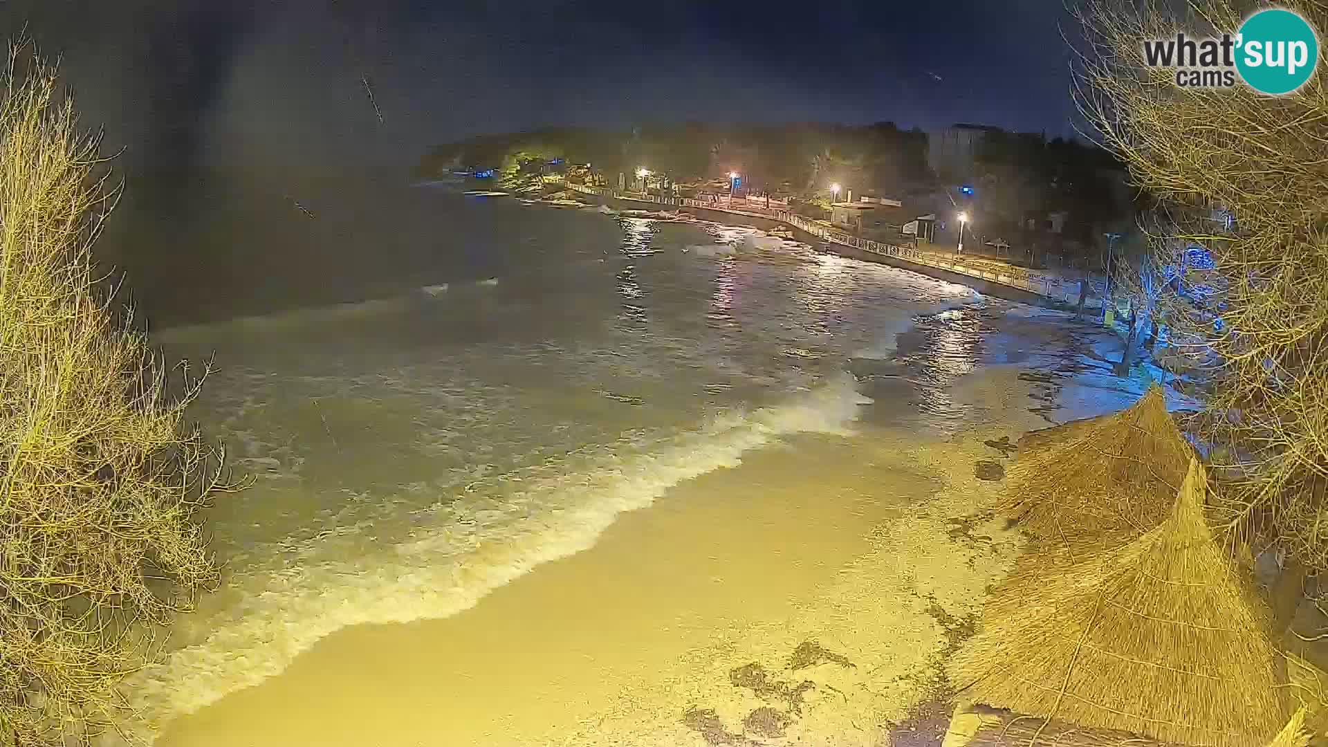 Strand Slanica Murter – webcam