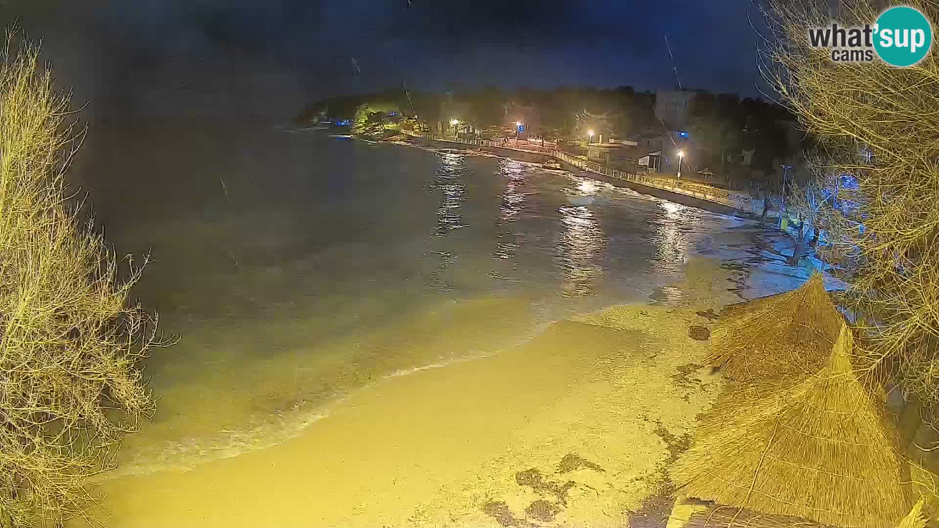 Strand Slanica Murter – webcam
