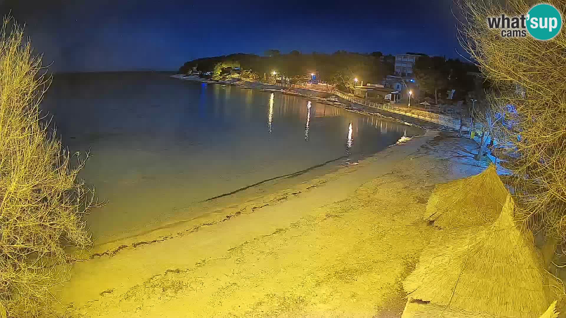 Strand Slanica Murter – webcam