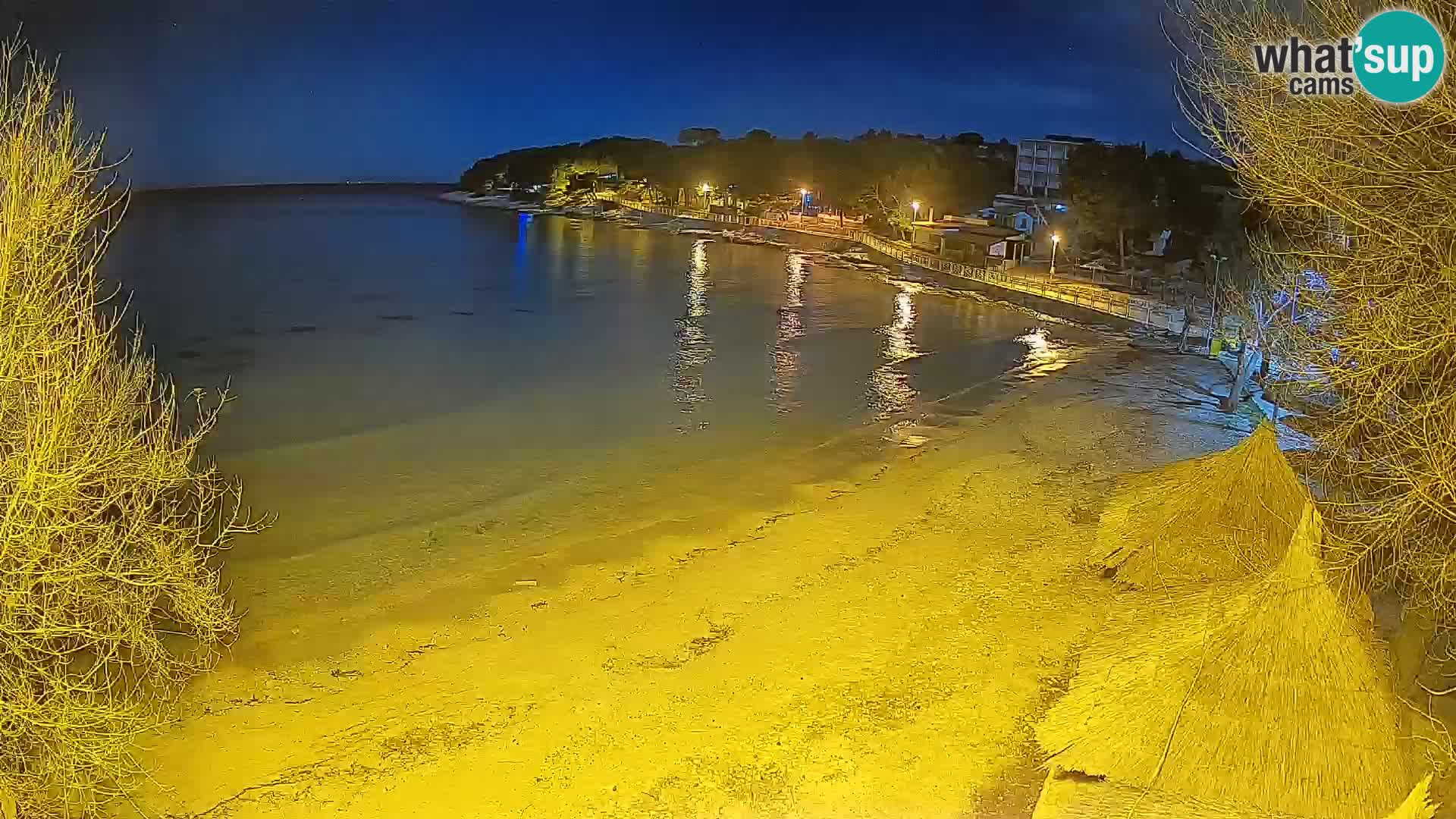 Plaža Slanica Murter – web kamera