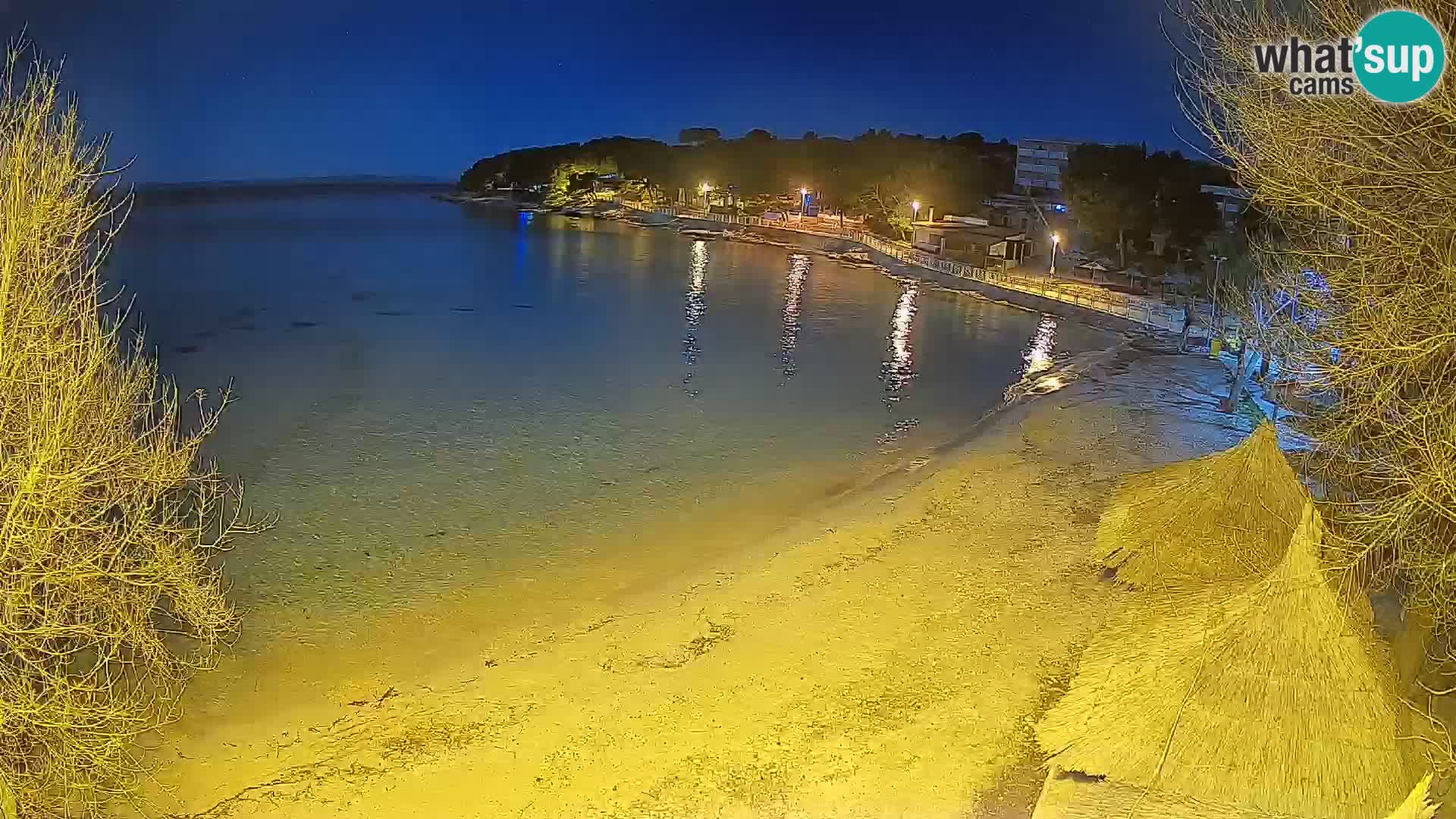 Plaža Slanica Murter – web kamera