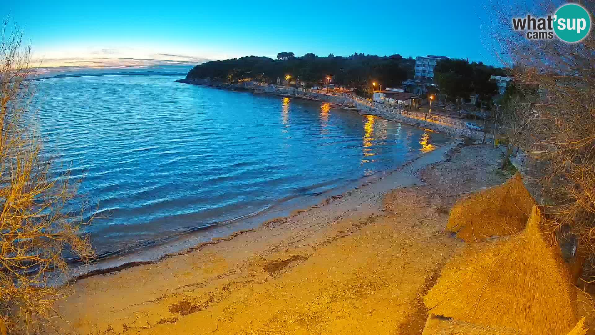 Strand Slanica Murter – webcam