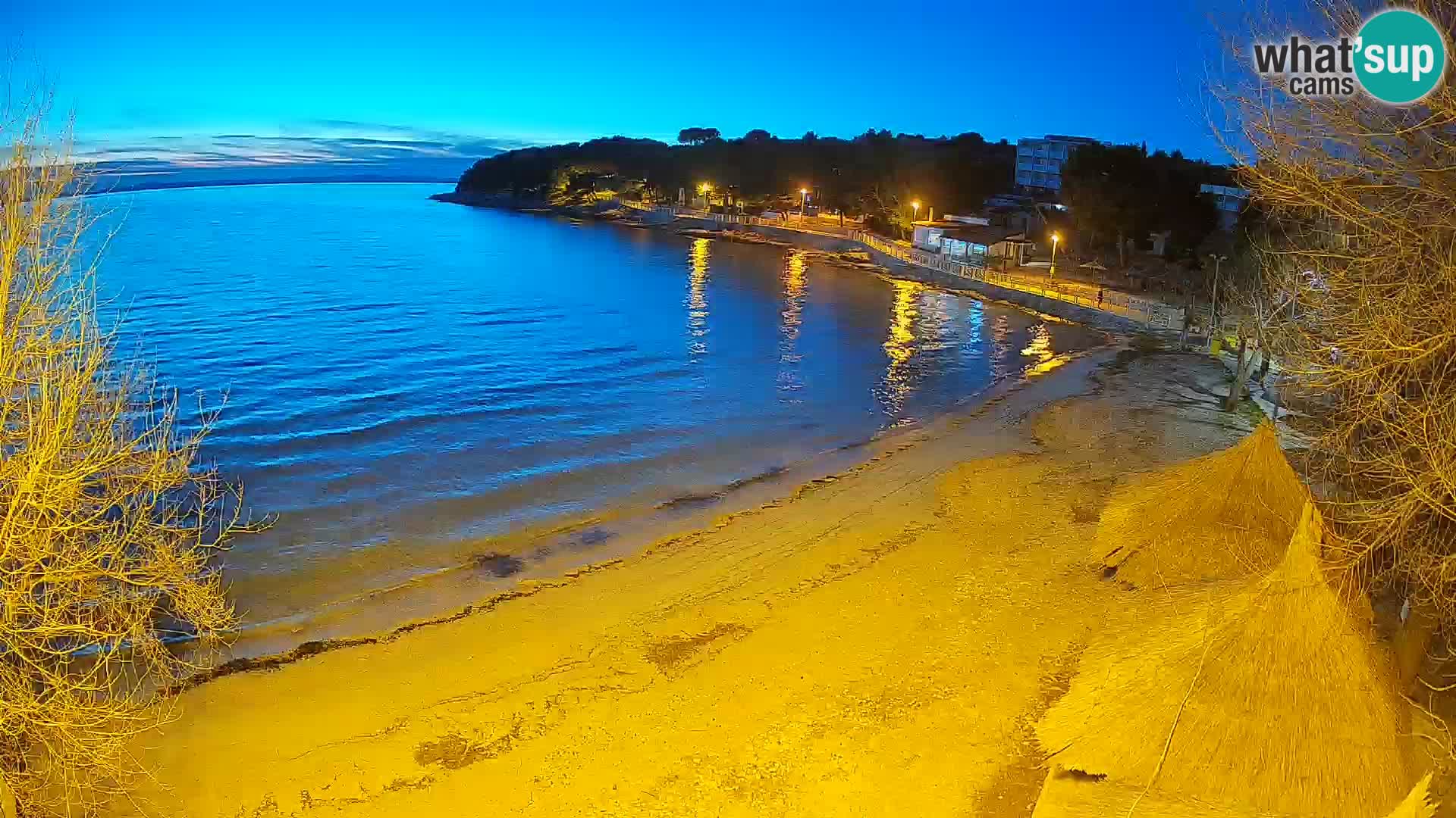 Plaža Slanica Murter – web kamera