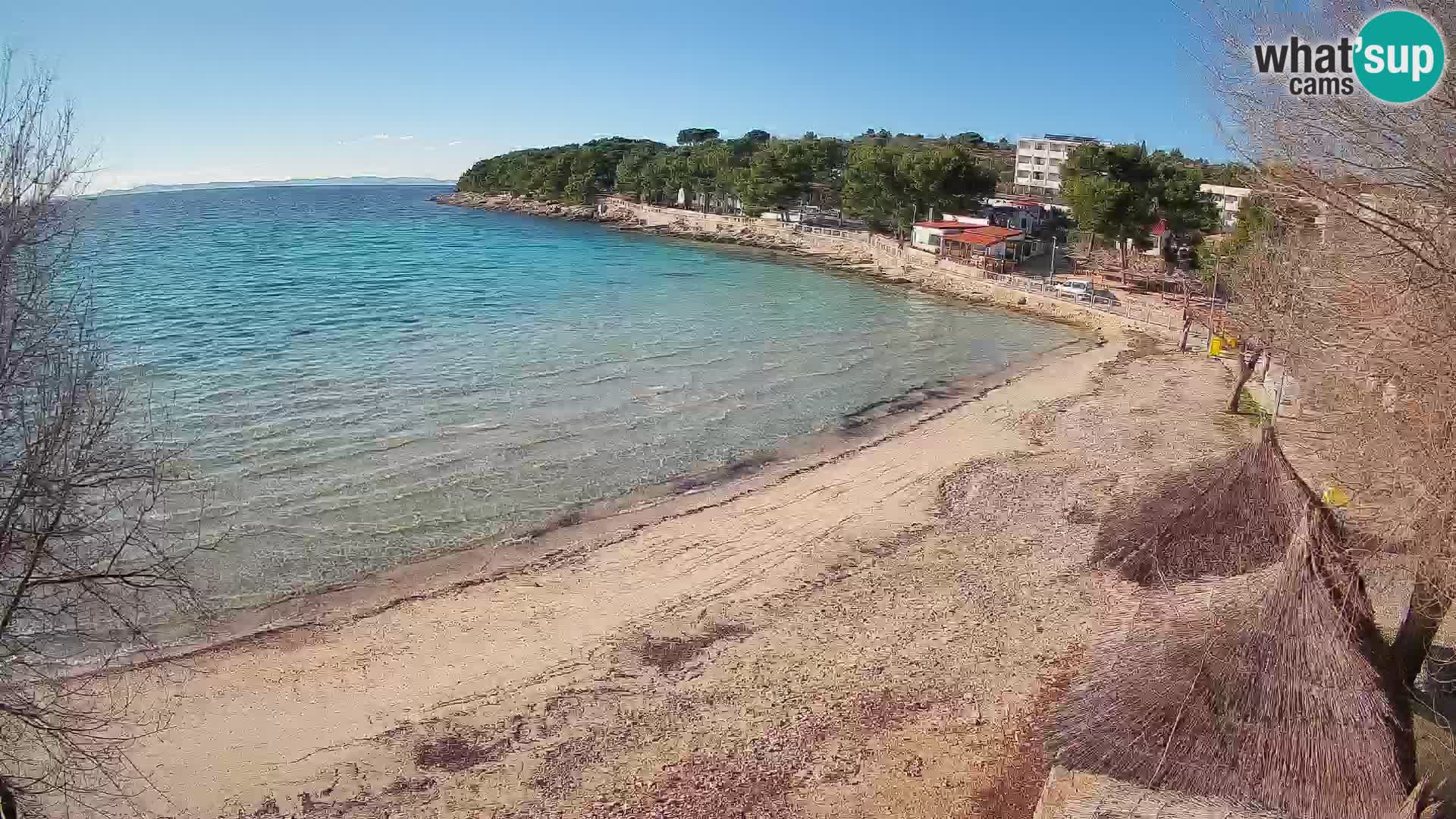 Strand Slanica Murter – webcam