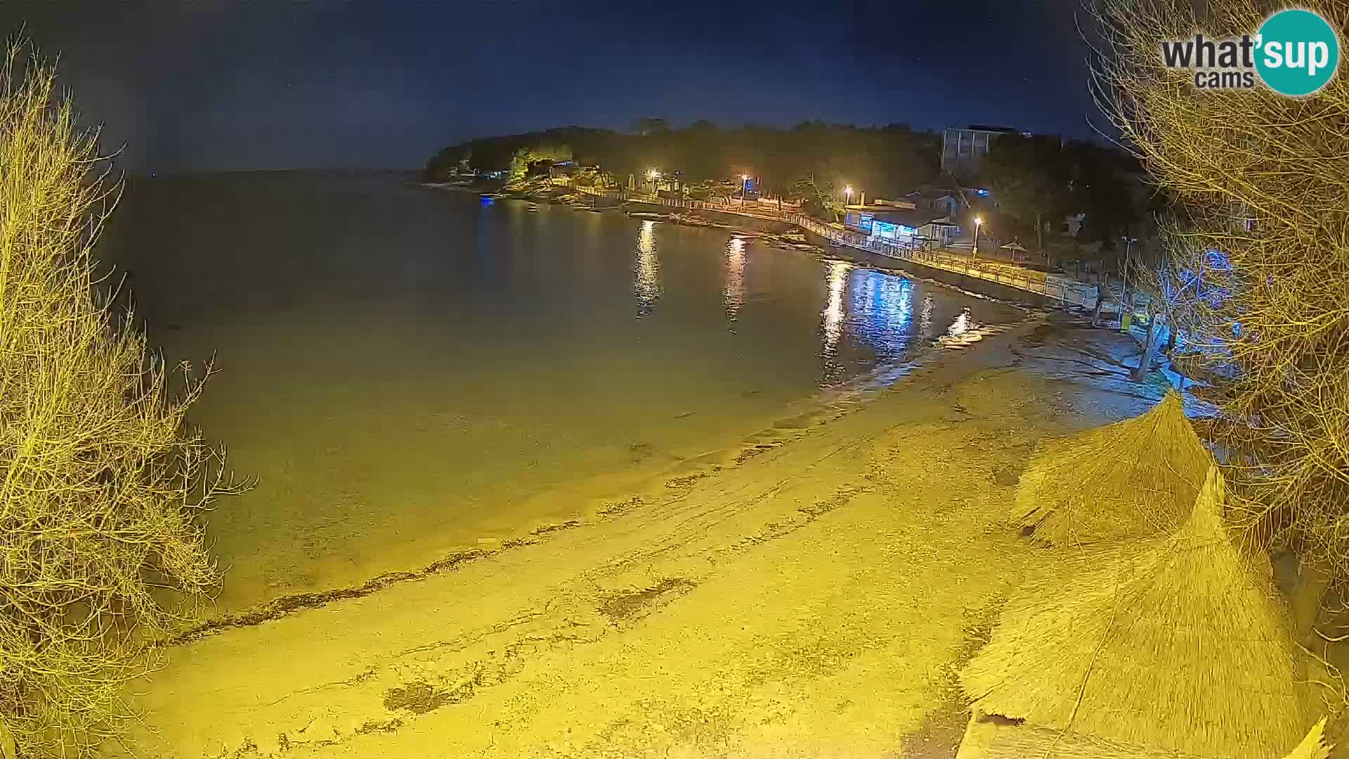 Strand Slanica Murter – webcam