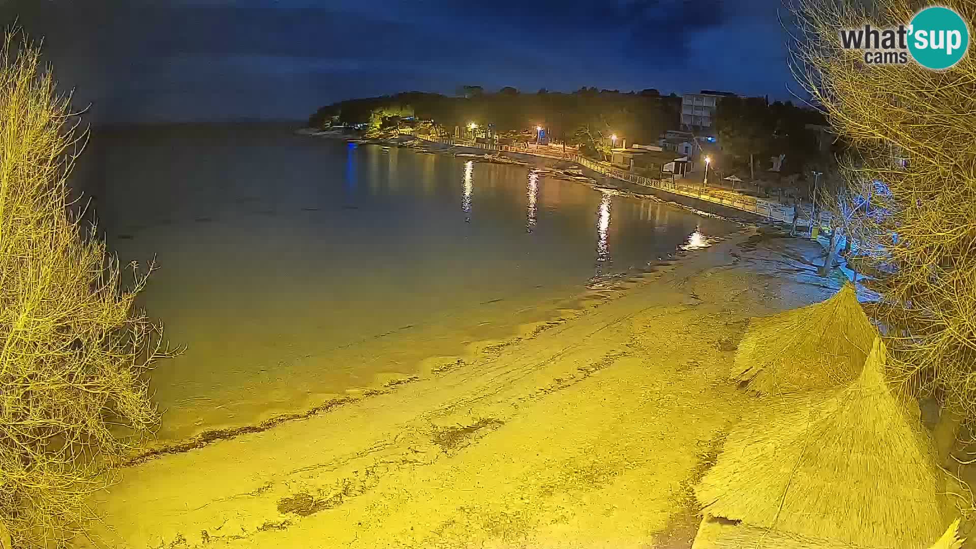 Strand Slanica Murter – webcam