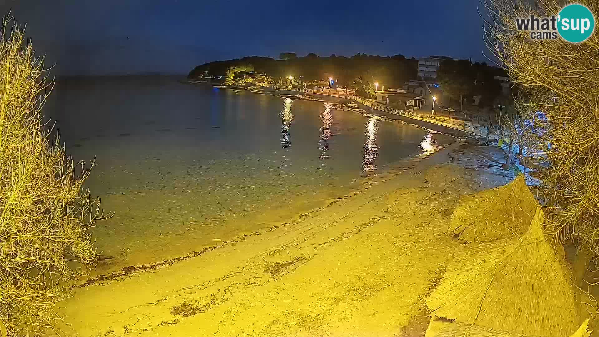 Strand Slanica Murter – webcam