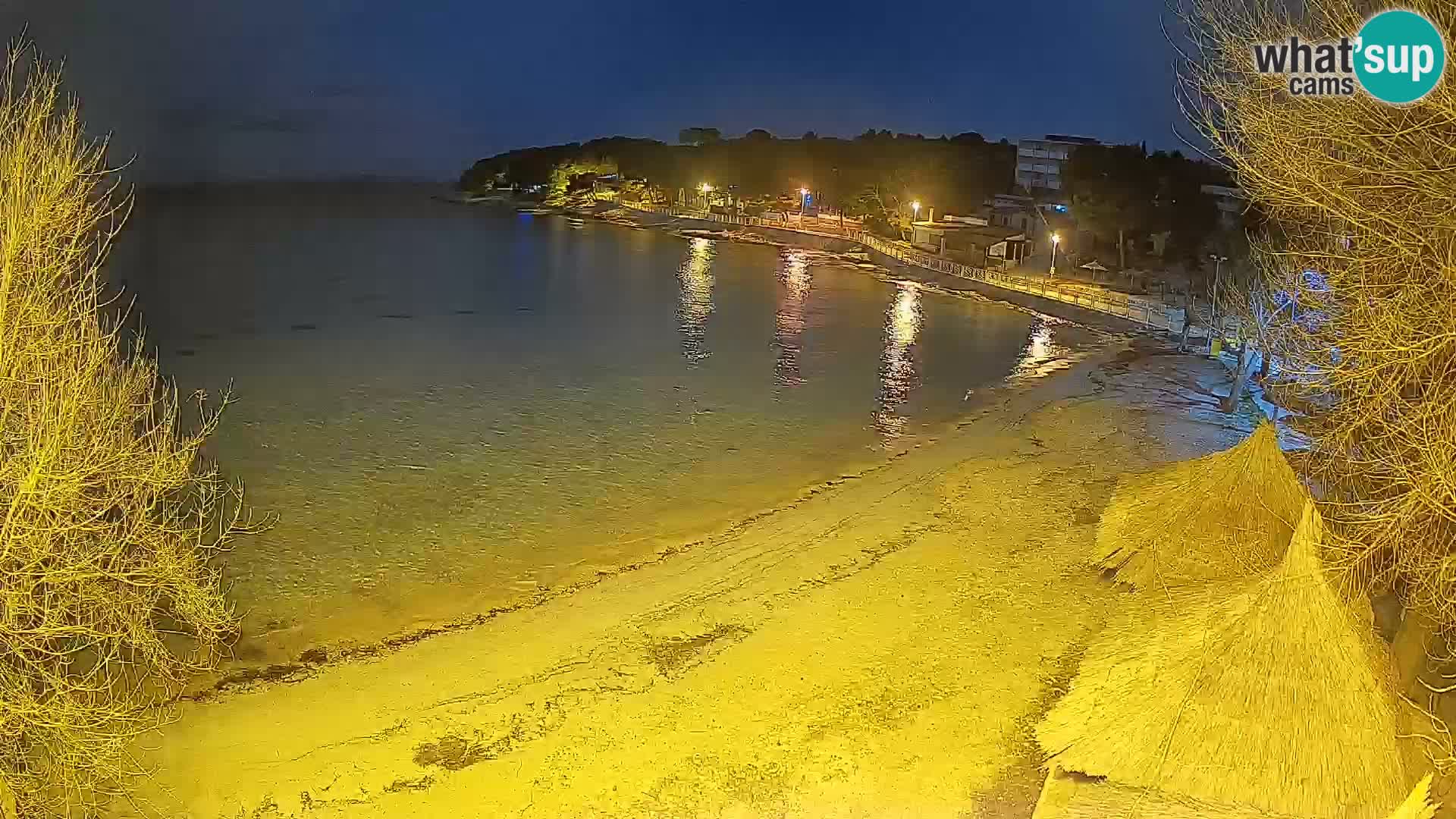 Plaža Slanica Murter – kamera v živo