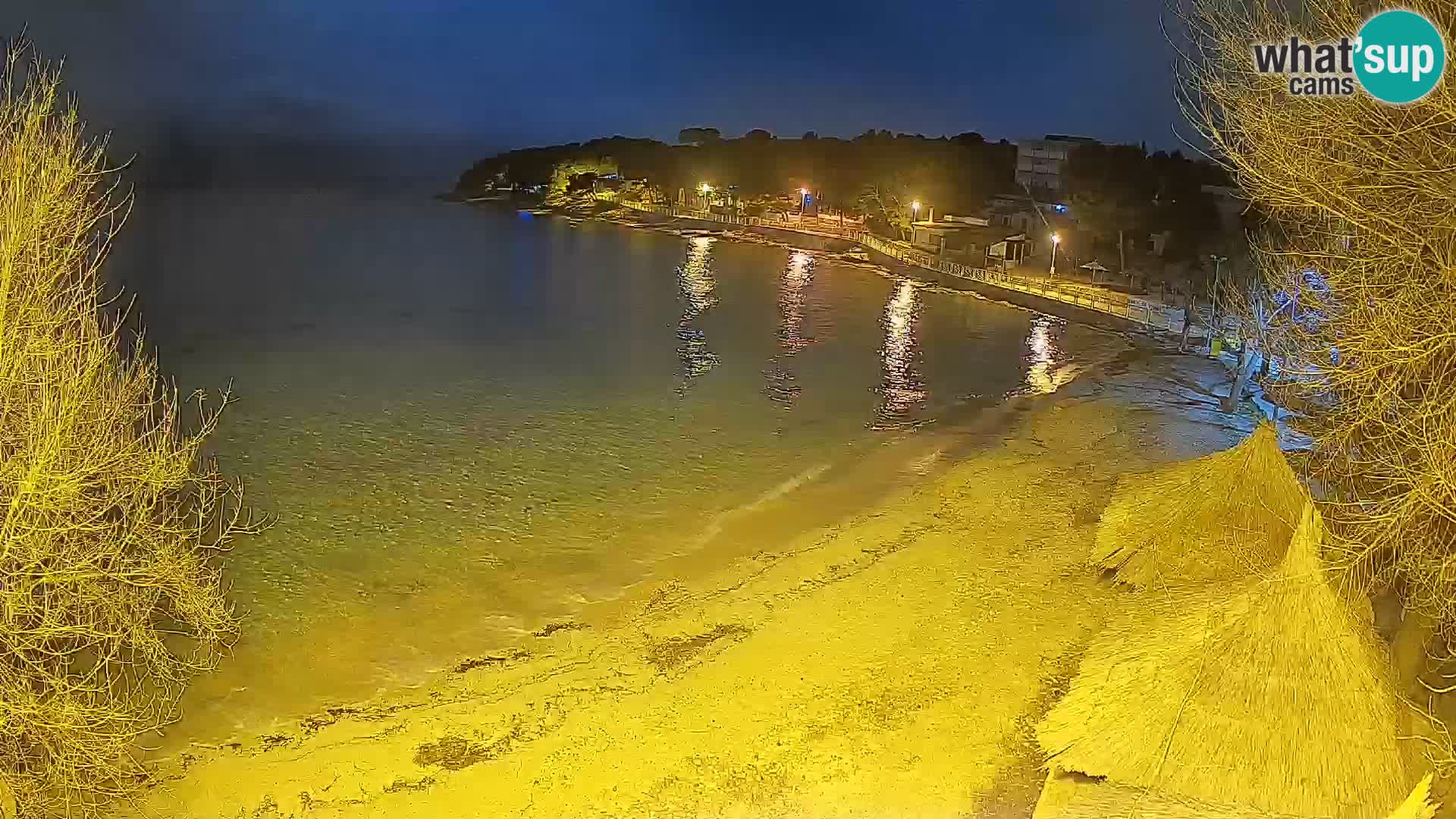 Strand Slanica Murter – webcam