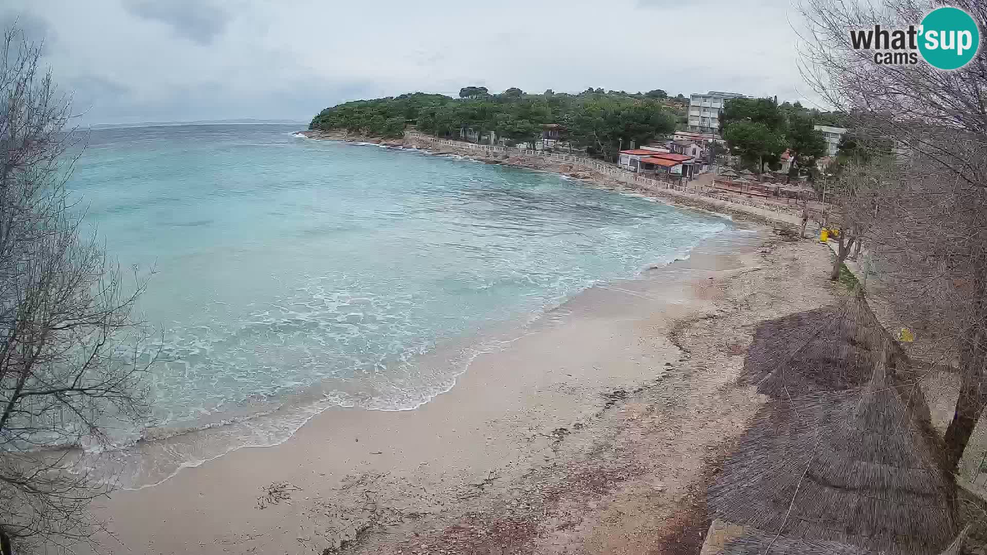Strand Slanica Murter – webcam