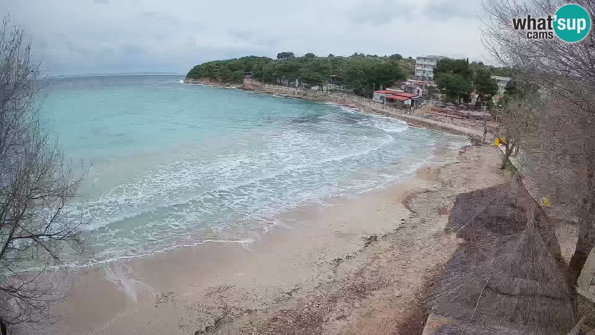 Plaža Slanica Murter – kamera v živo