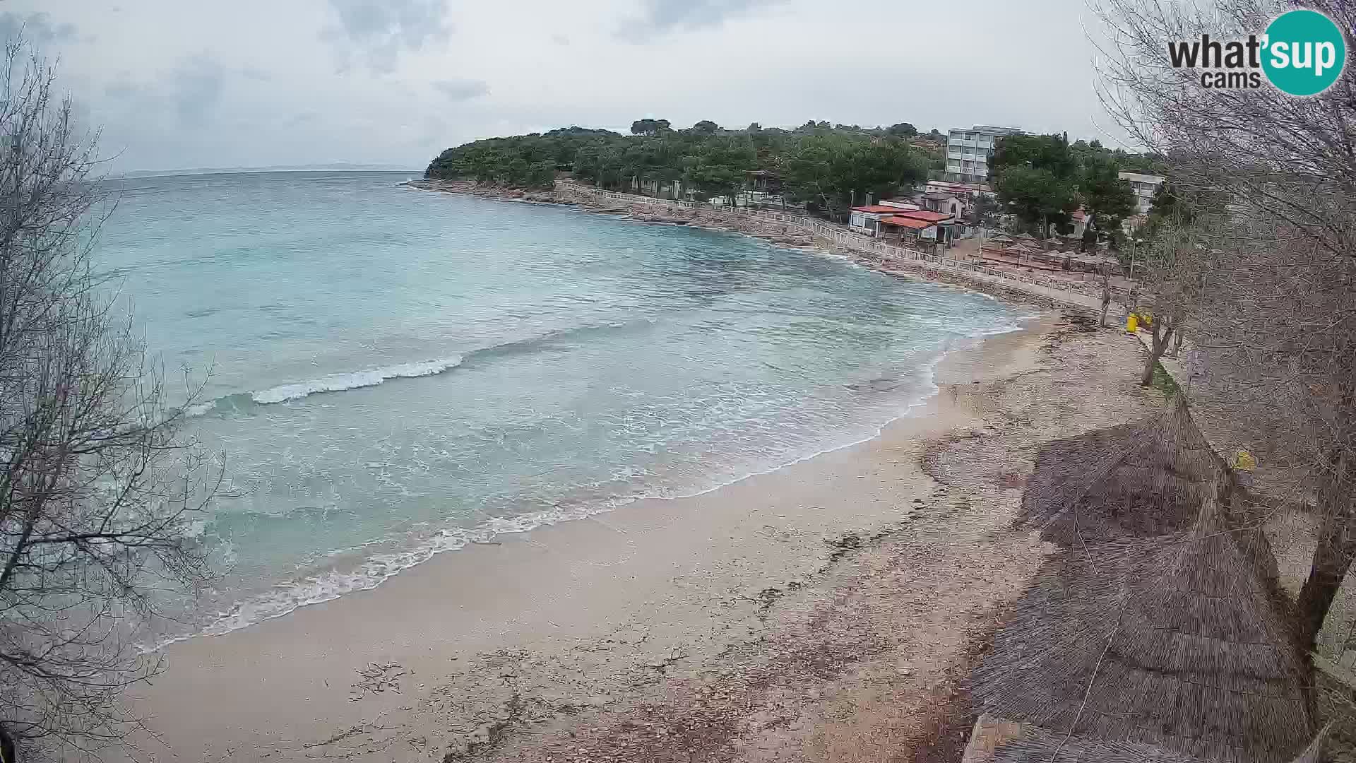 Plaža Slanica Murter – kamera v živo