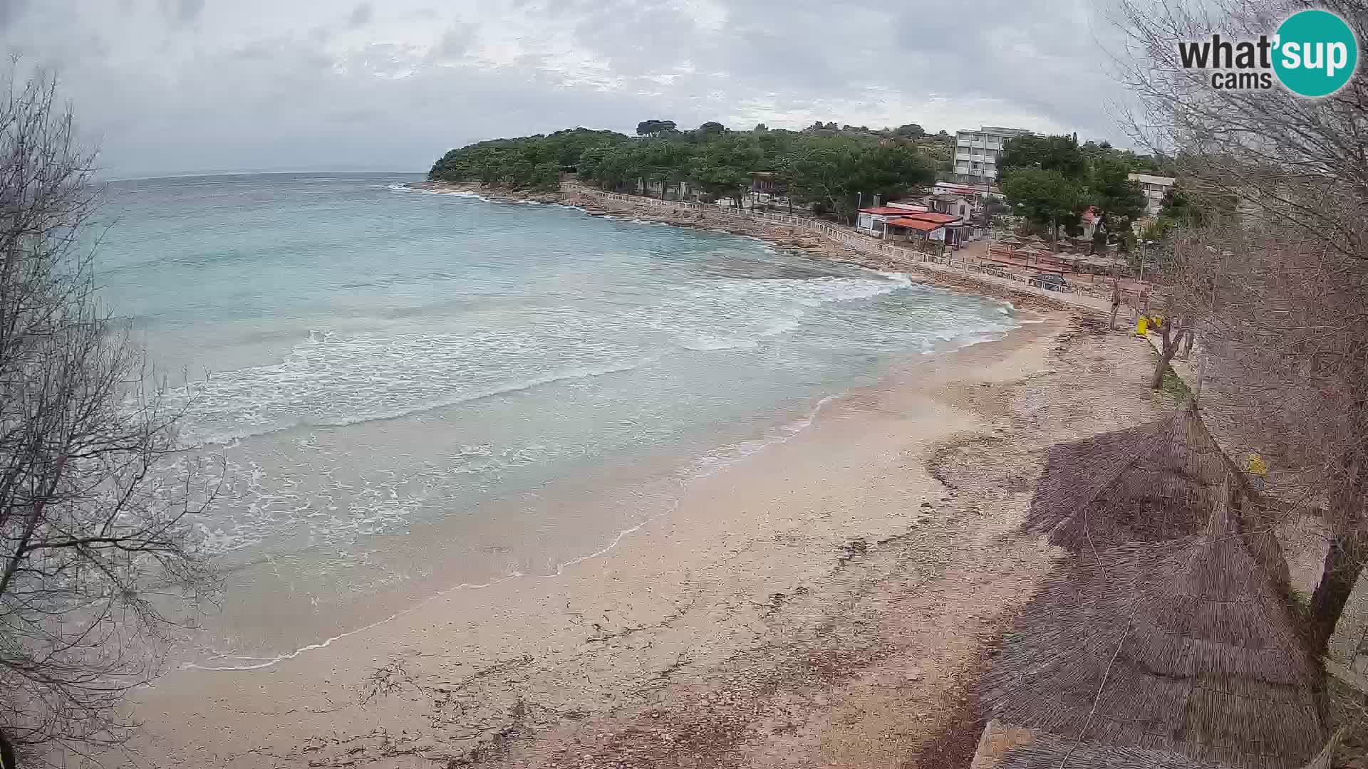 Strand Slanica Murter – webcam