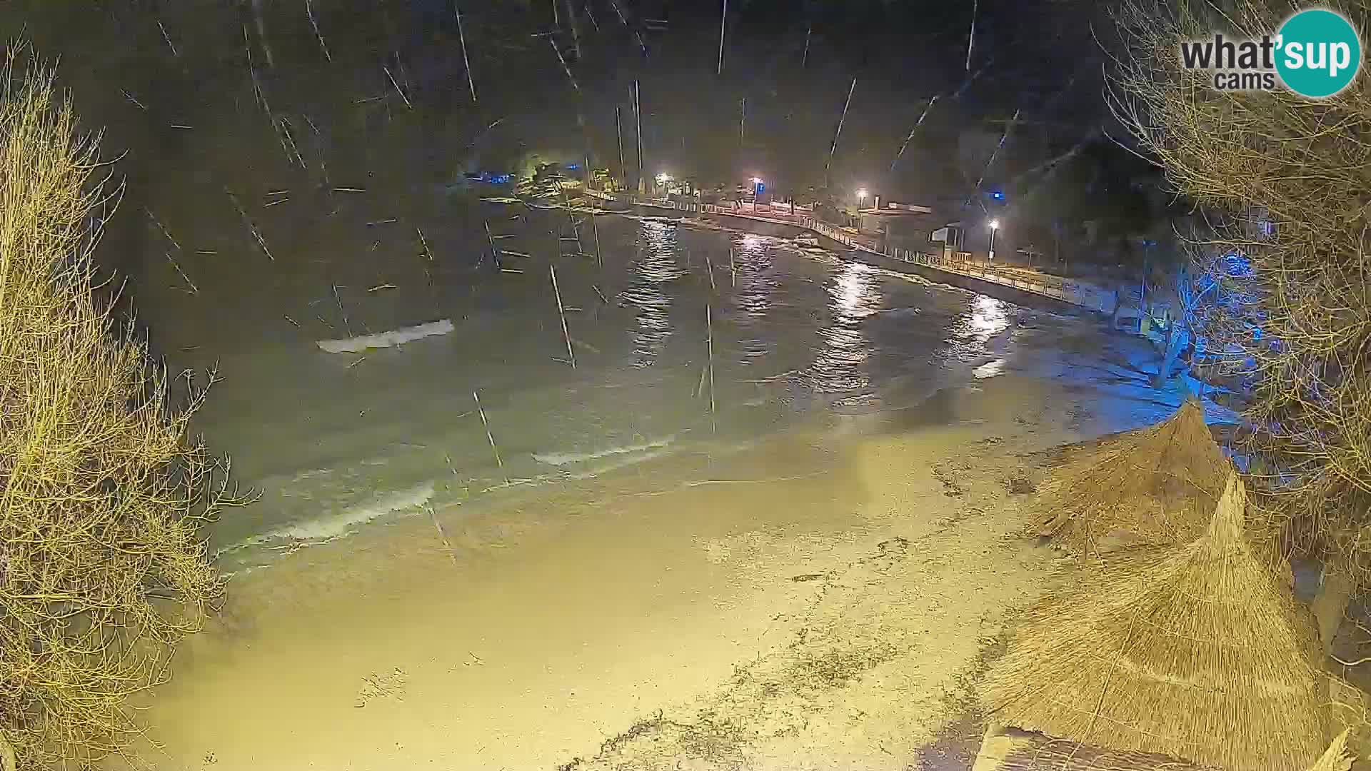 Strand Slanica Murter – webcam