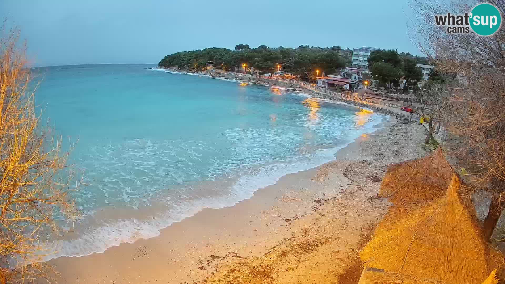 Strand Slanica Murter – webcam
