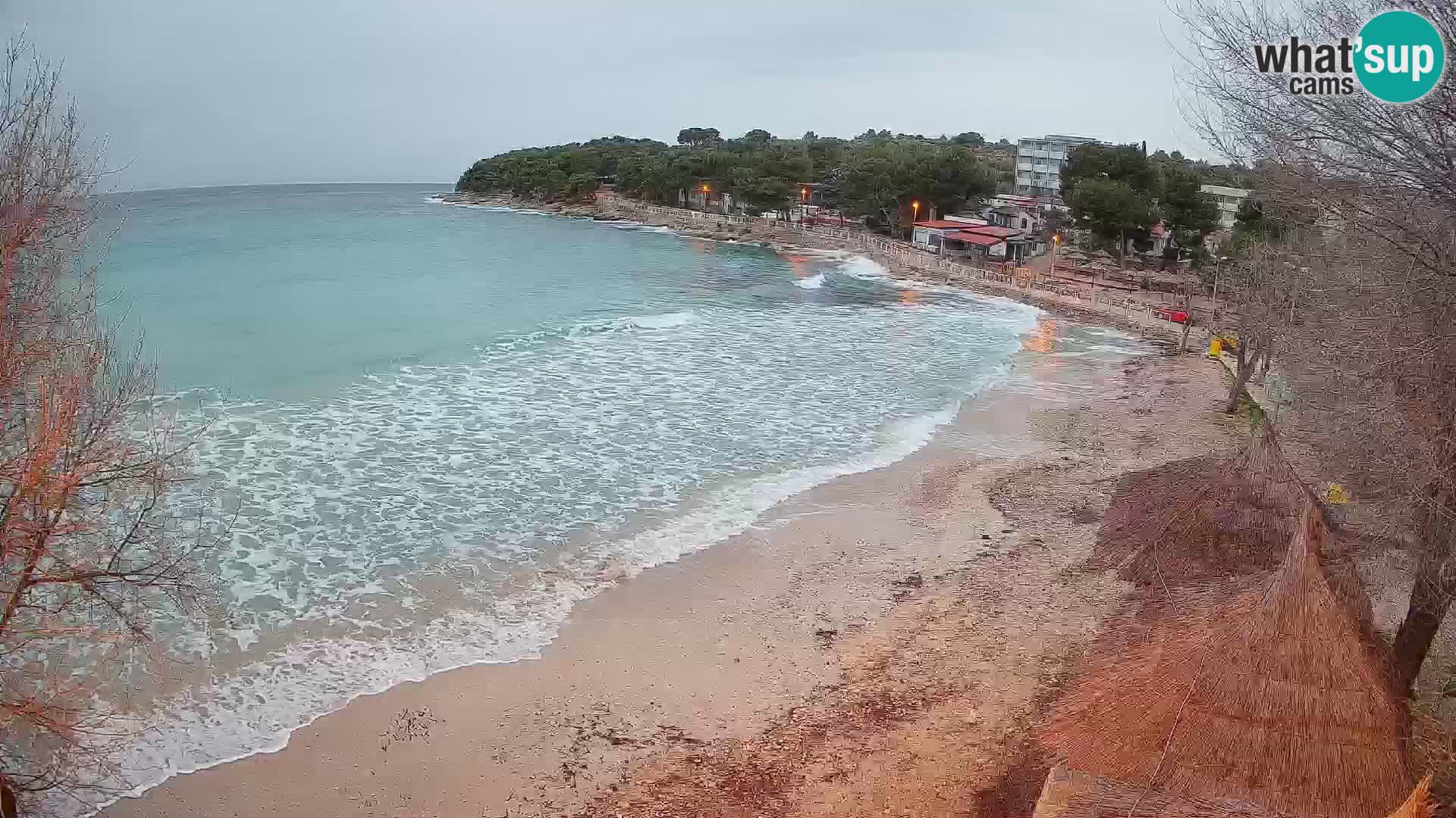 Plaža Slanica Murter – web kamera