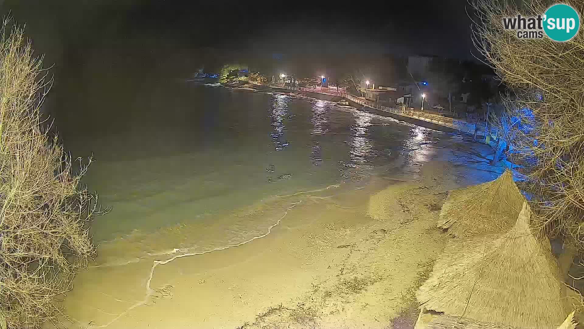 Plaža Slanica Murter – web kamera