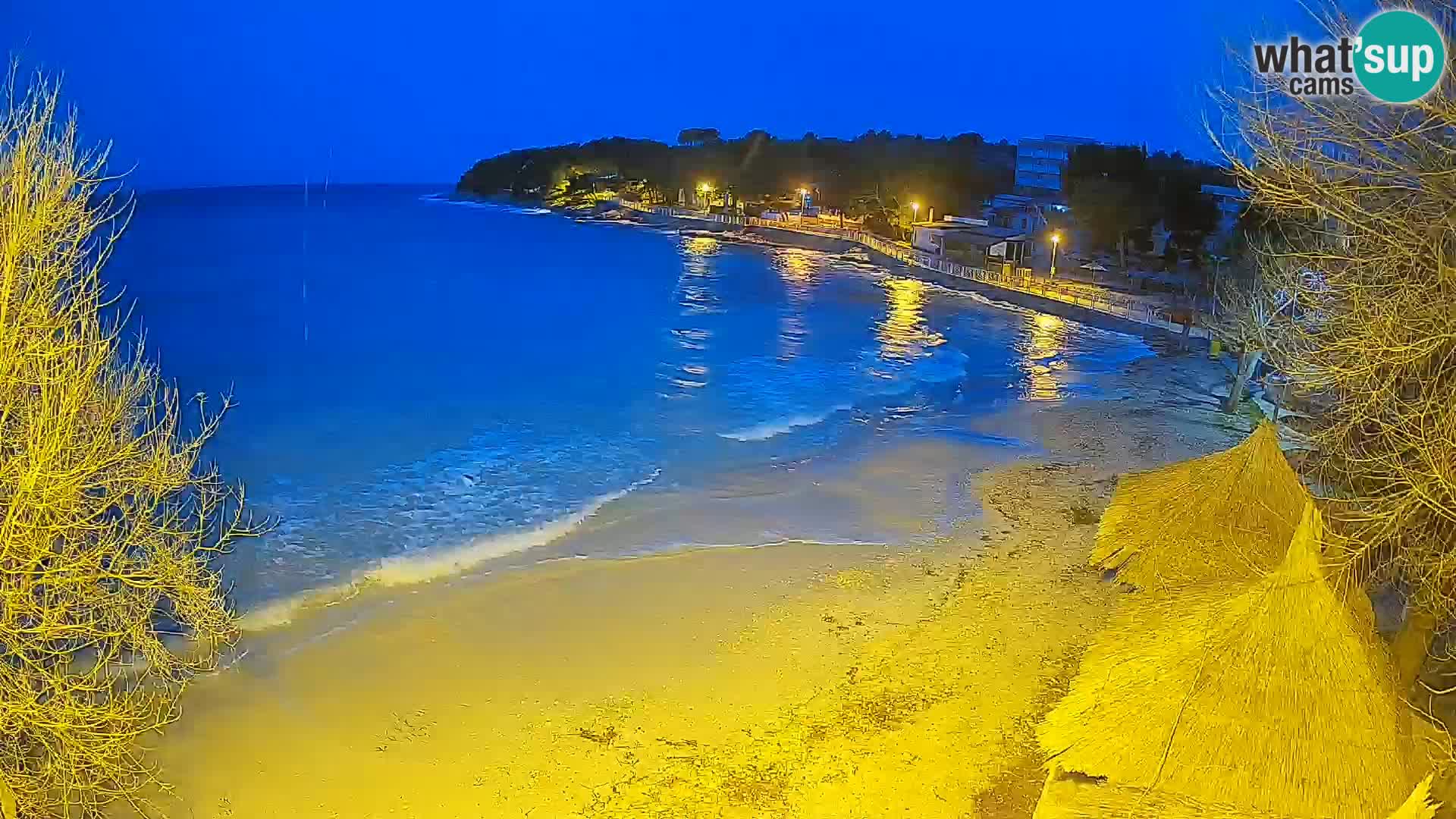 Plaža Slanica Murter – web kamera