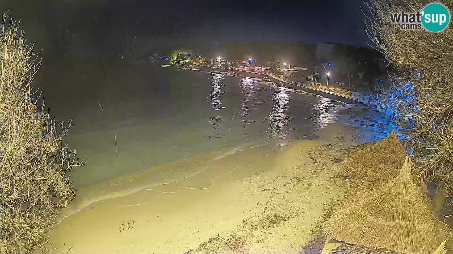 Strand Slanica Murter – webcam