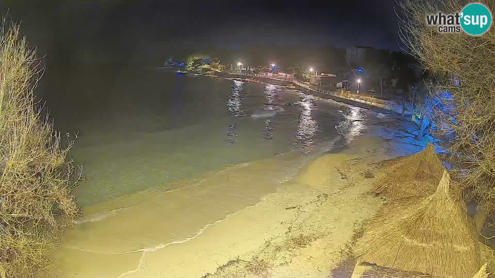 Plaža Slanica Murter – web kamera