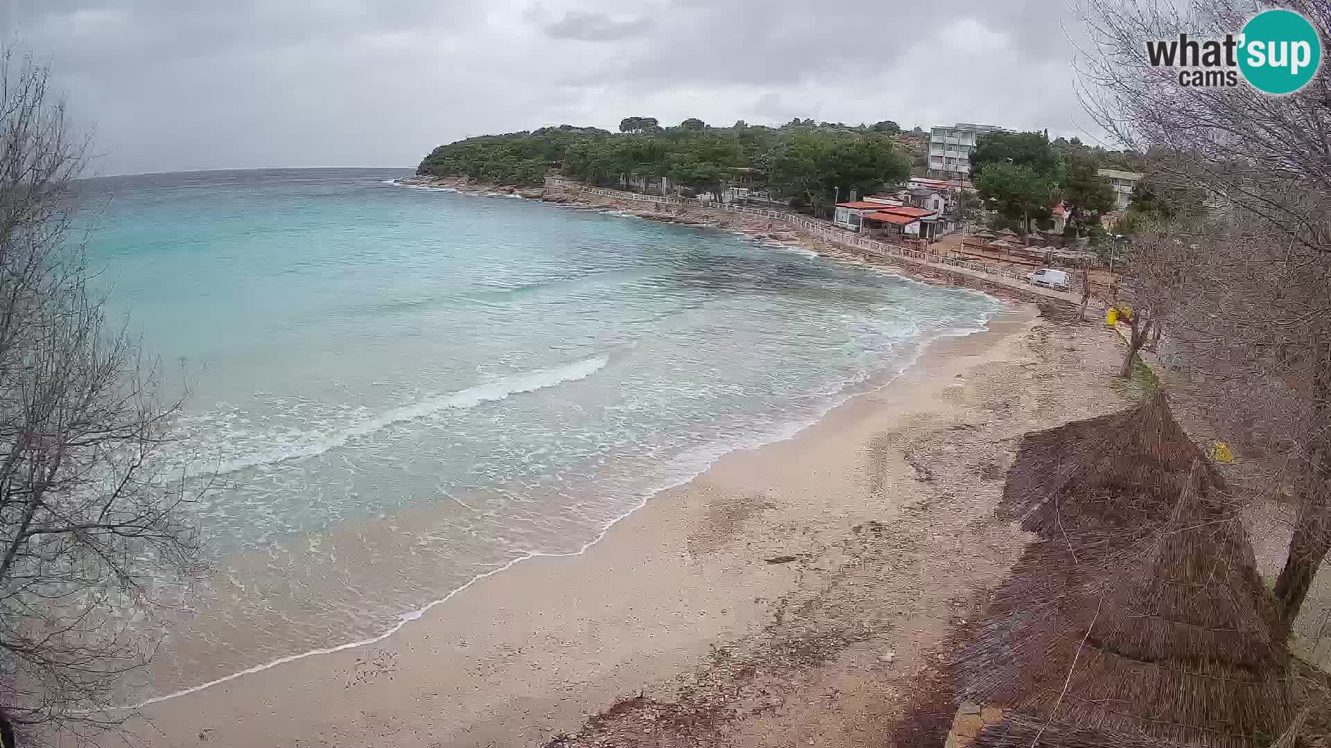 Plaža Slanica Murter – web kamera