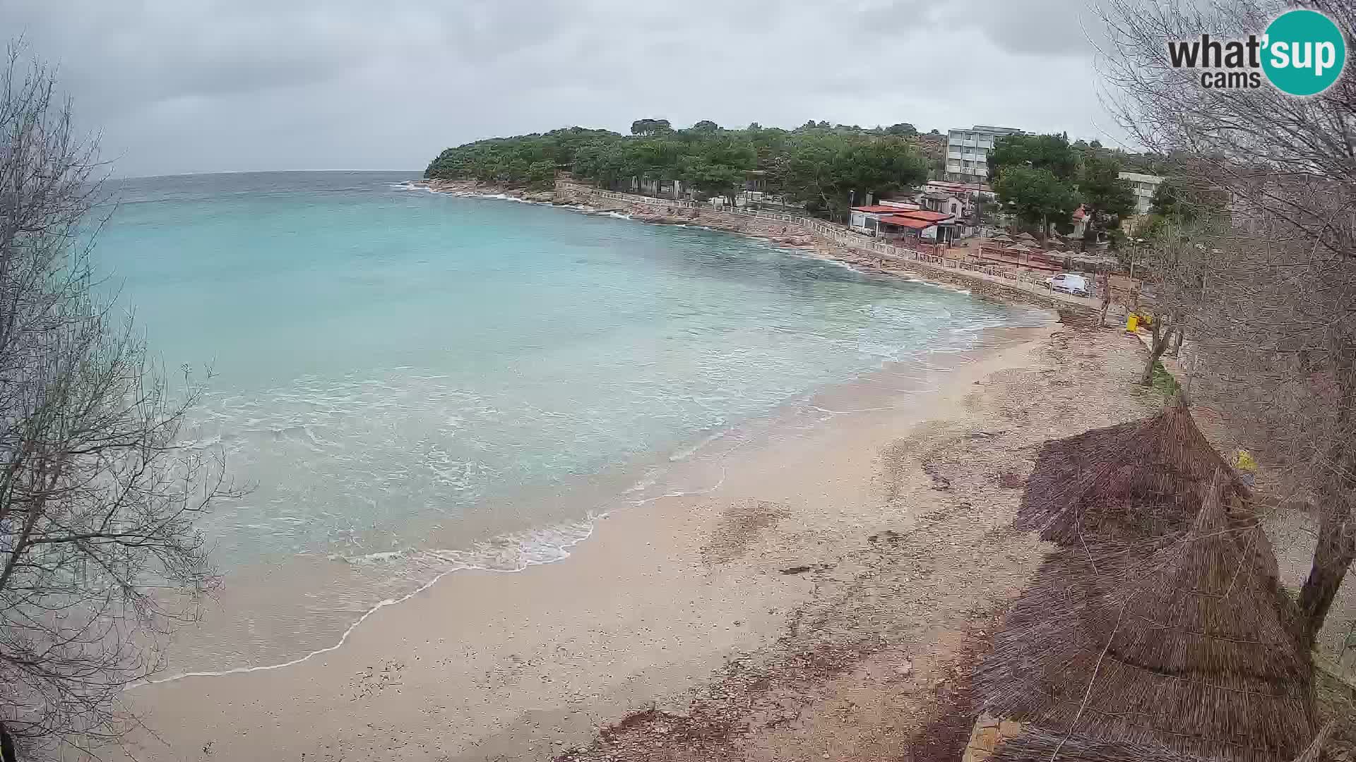 Plaža Slanica Murter – kamera v živo