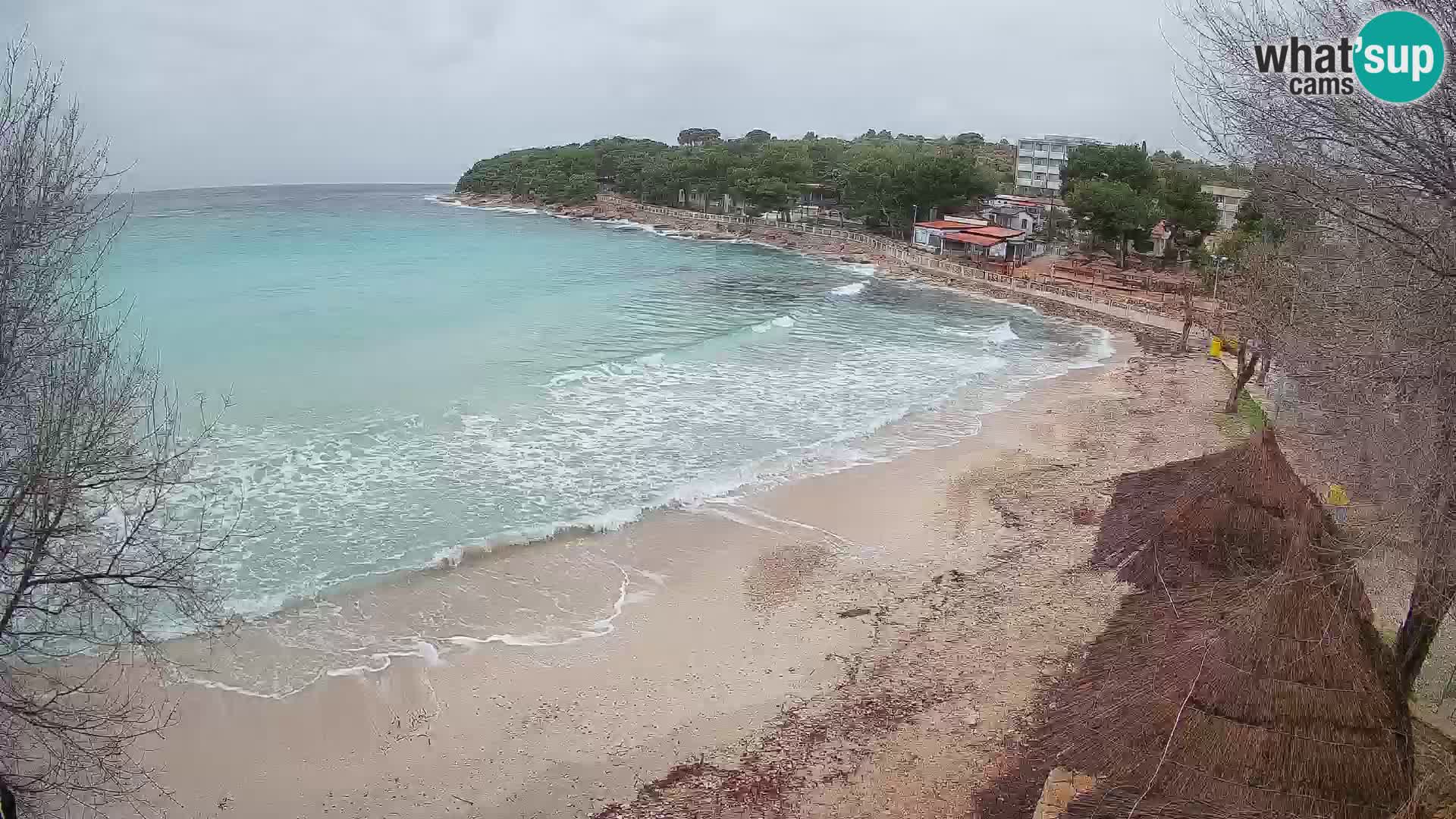 Strand Slanica Murter – webcam