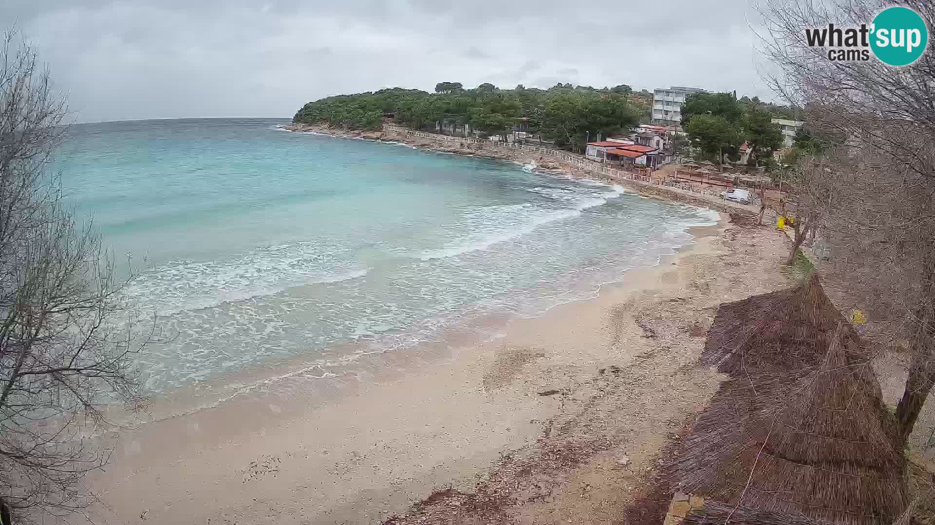 Plaža Slanica Murter – web kamera