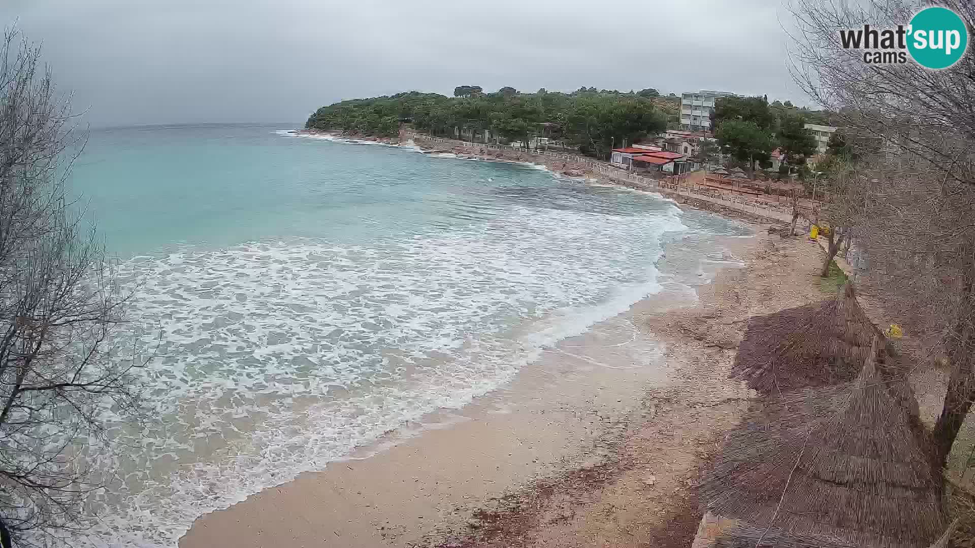 Plaža Slanica Murter – kamera v živo