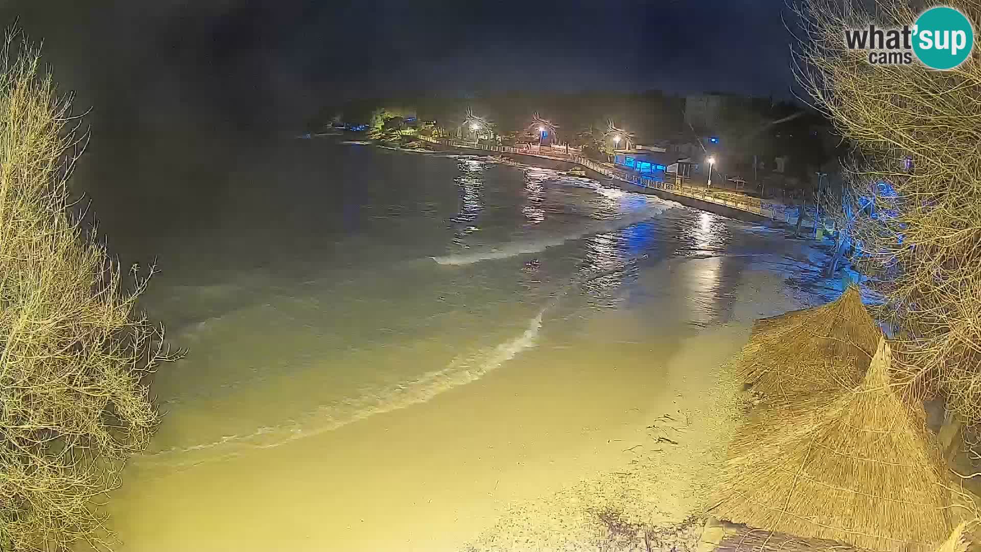 Plaža Slanica Murter – kamera v živo