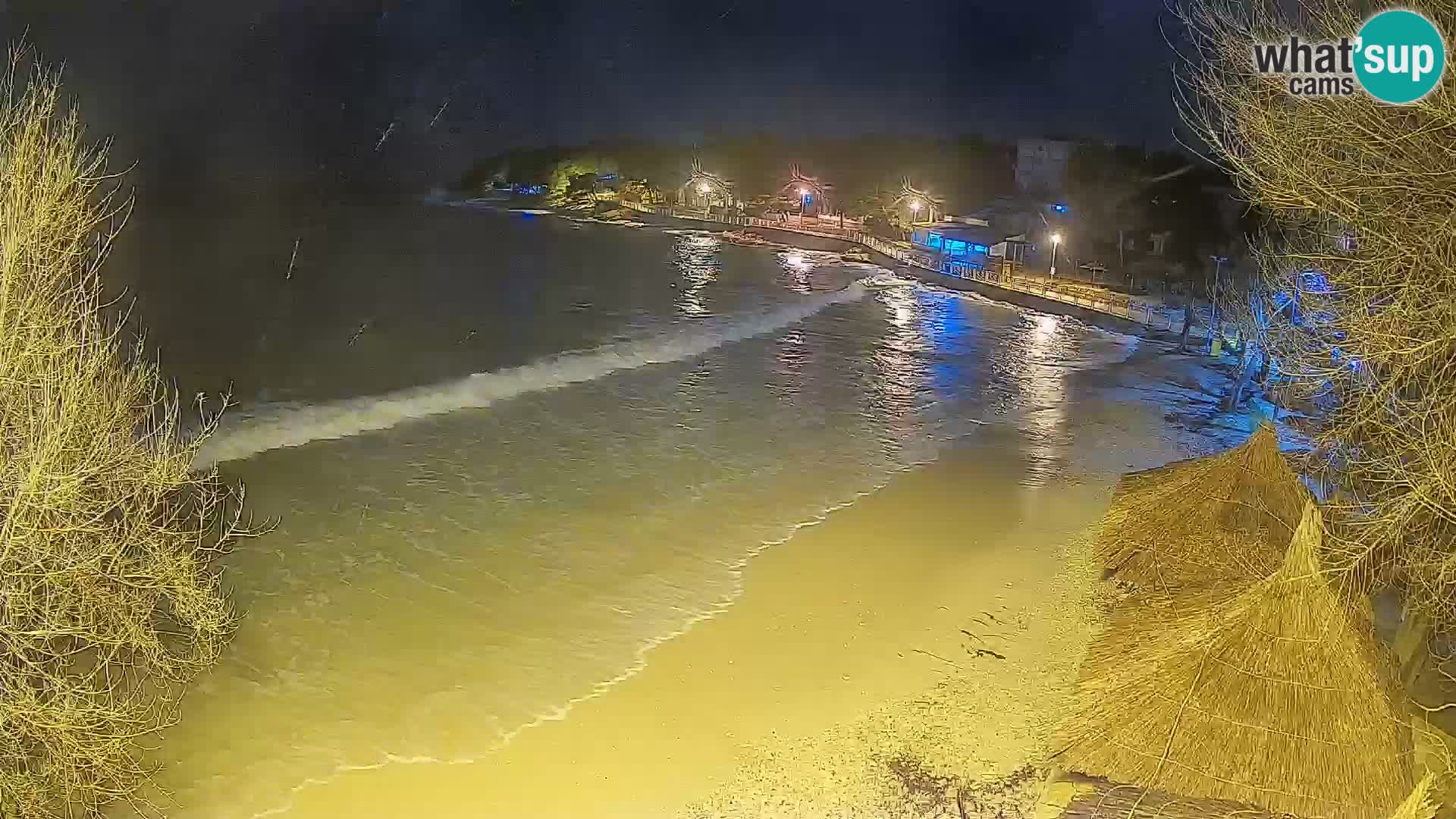 Strand Slanica Murter – webcam